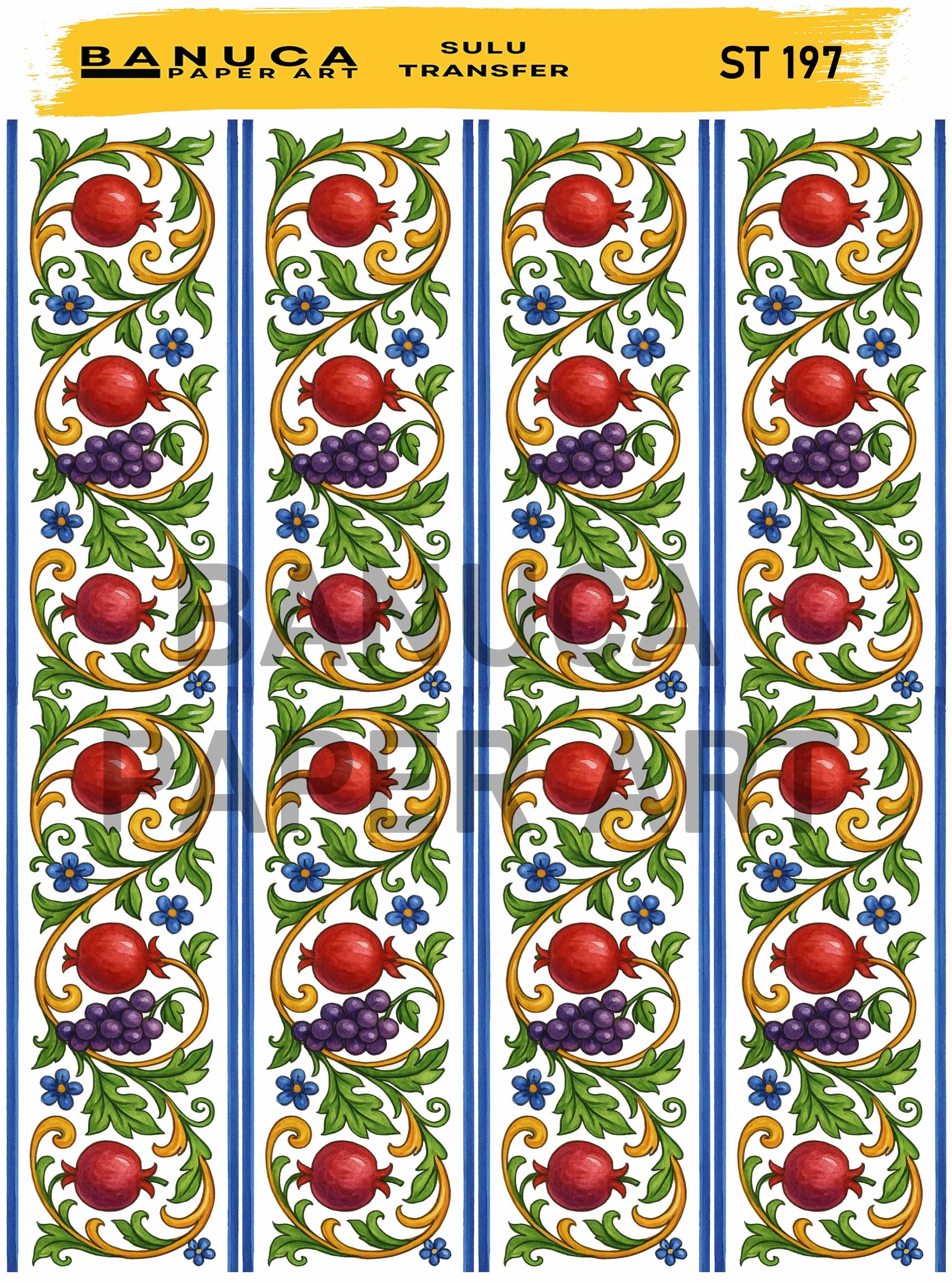 BANUCA PAPER ART SULU TRANSFER