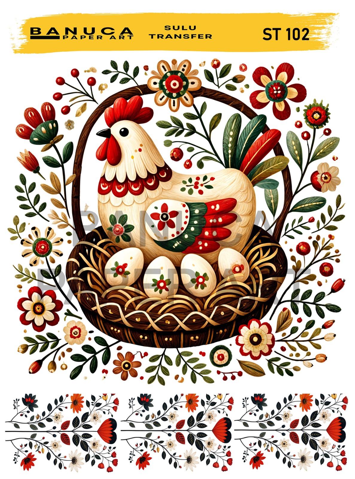 BANUCA PAPER ART SULU TRANSFER