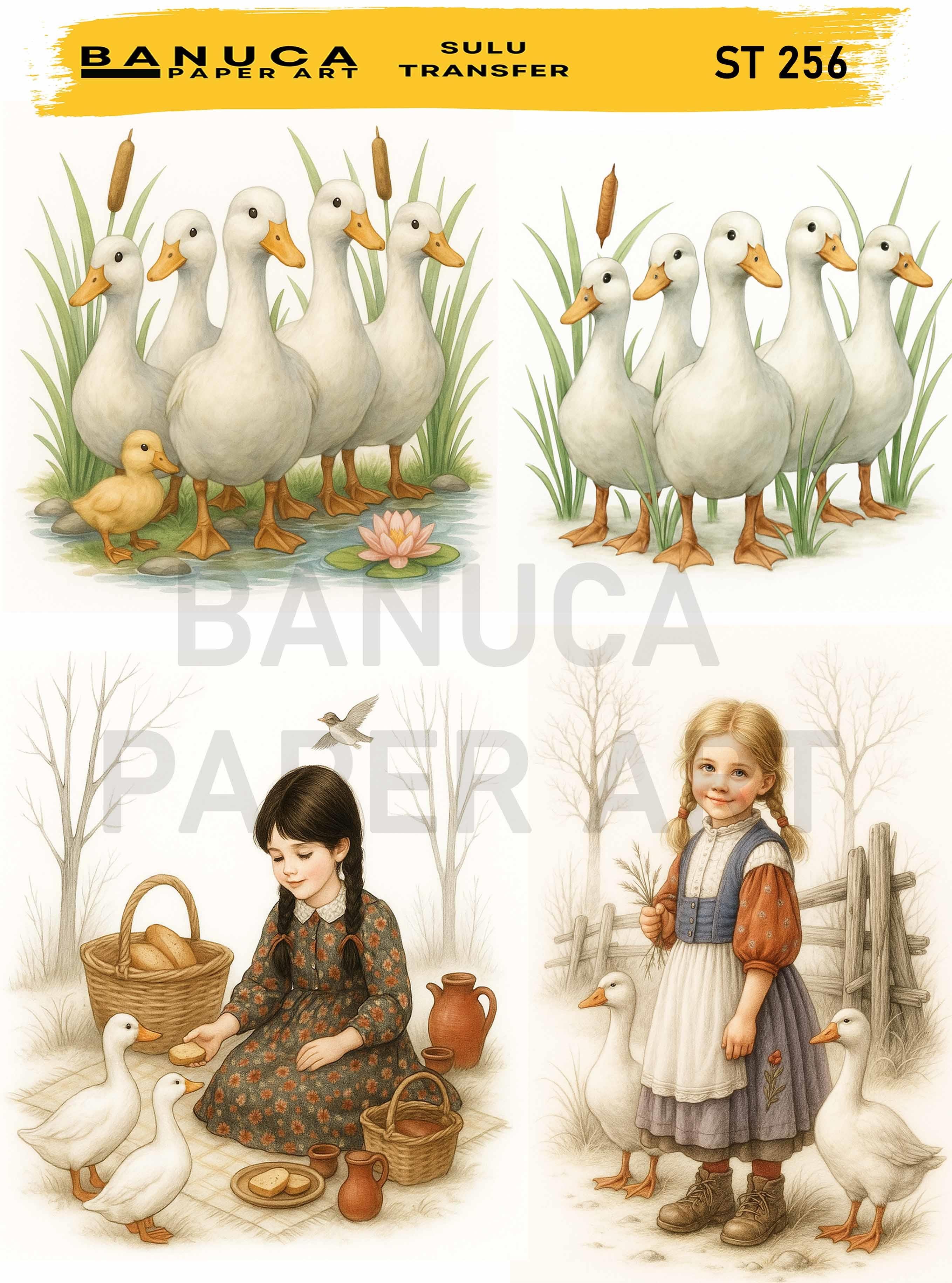 BANUCA PAPER ART SULU TRANSFER