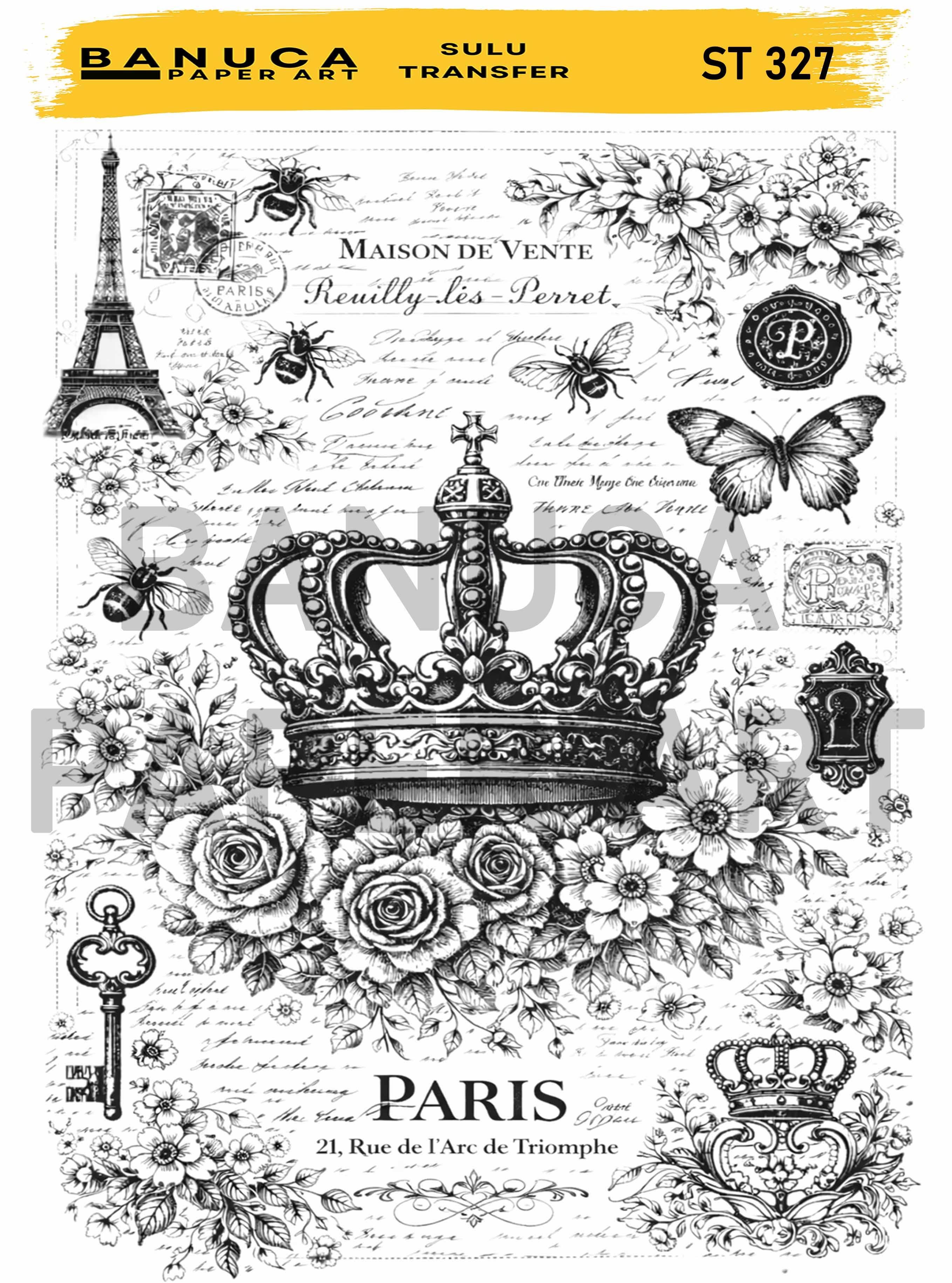 BANUCA PAPER ART SULU TRANSFER