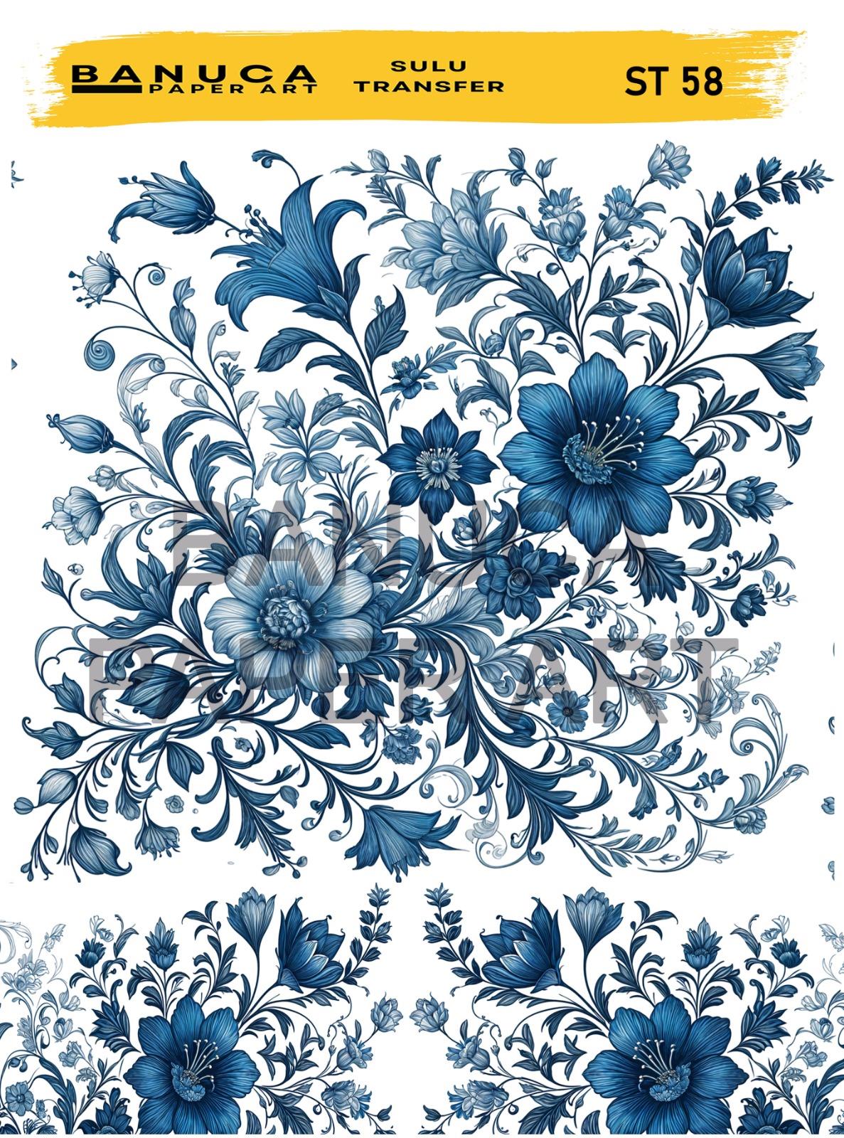 BANUCA PAPER ART SULU TRANSFER