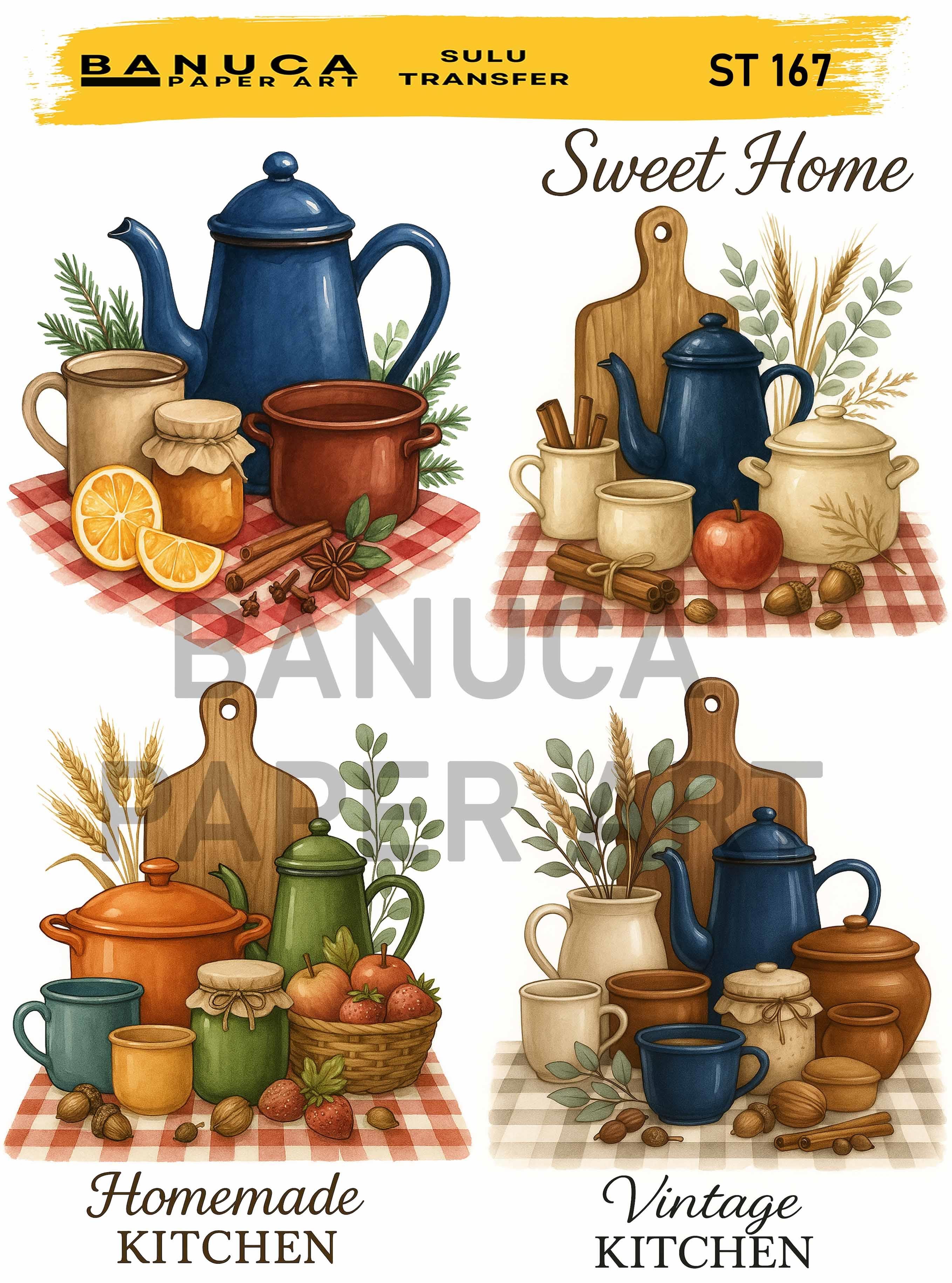 BANUCA PAPER ART SULU TRANSFER