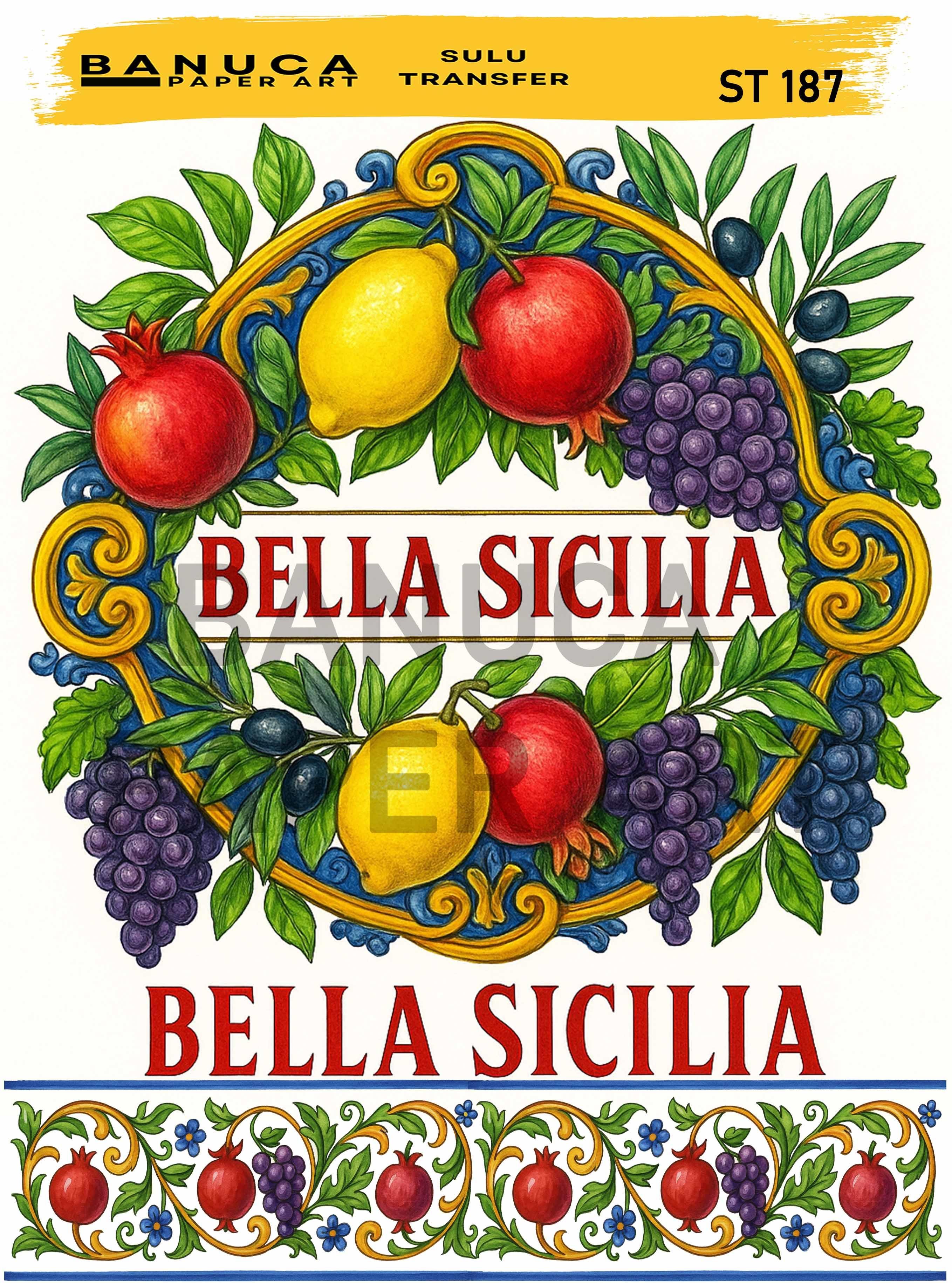 BANUCA PAPER ART SULU TRANSFER