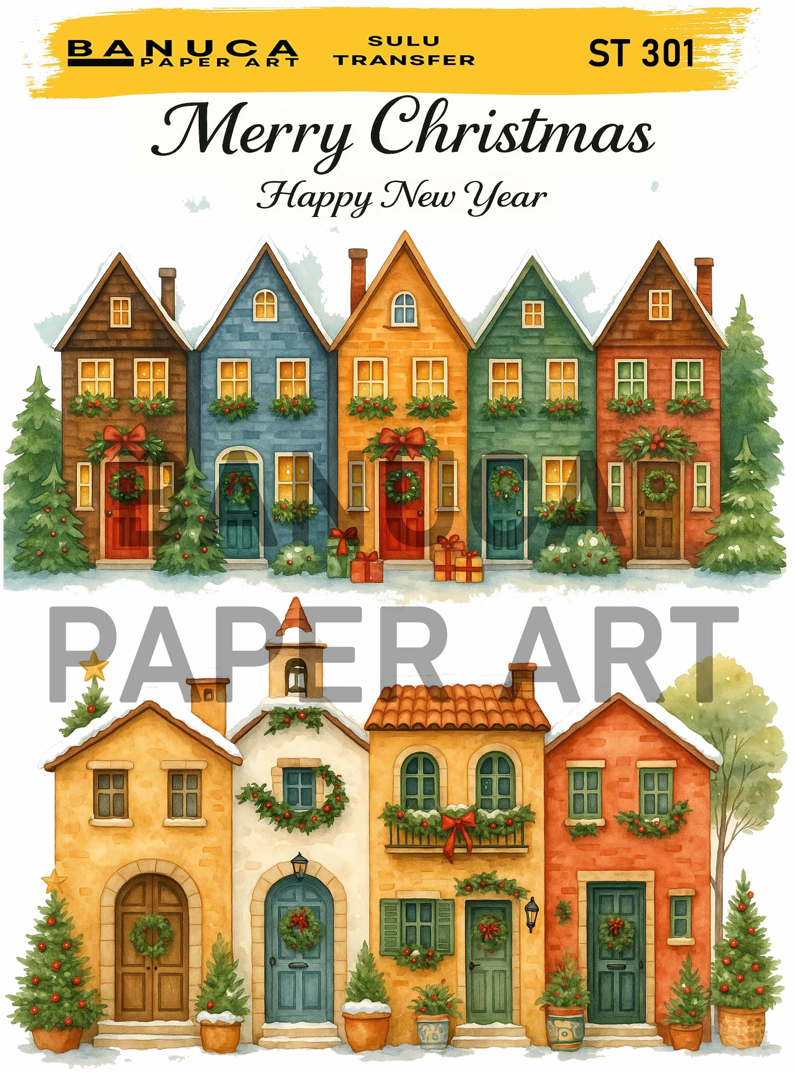 BANUCA PAPER ART SULU TRANSFER