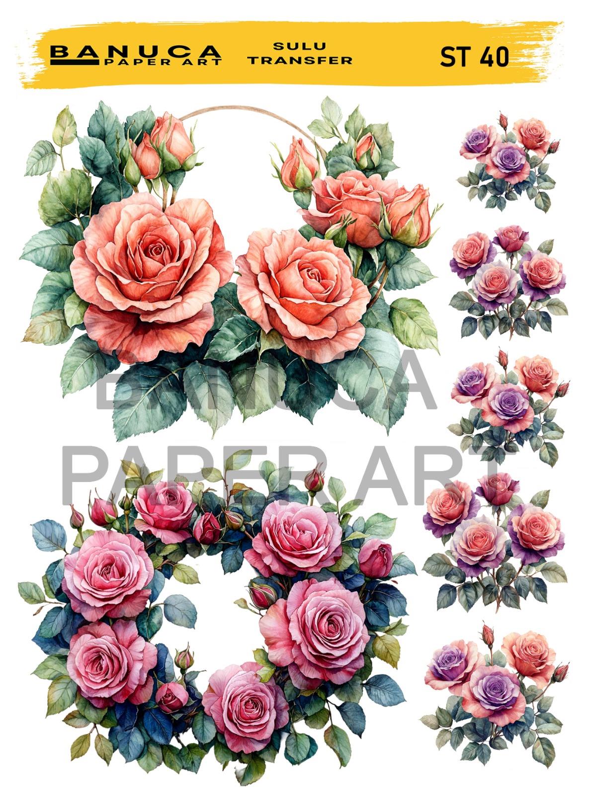 BANUCA PAPER ART SULU TRANSFER