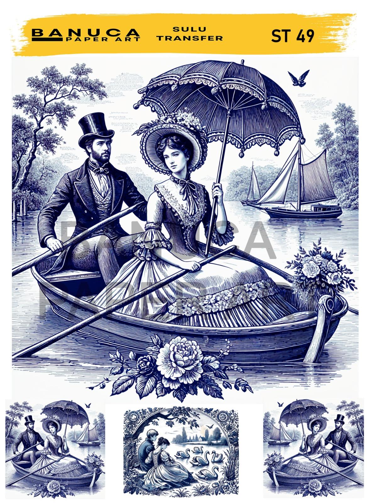 BANUCA PAPER ART SULU TRANSFER