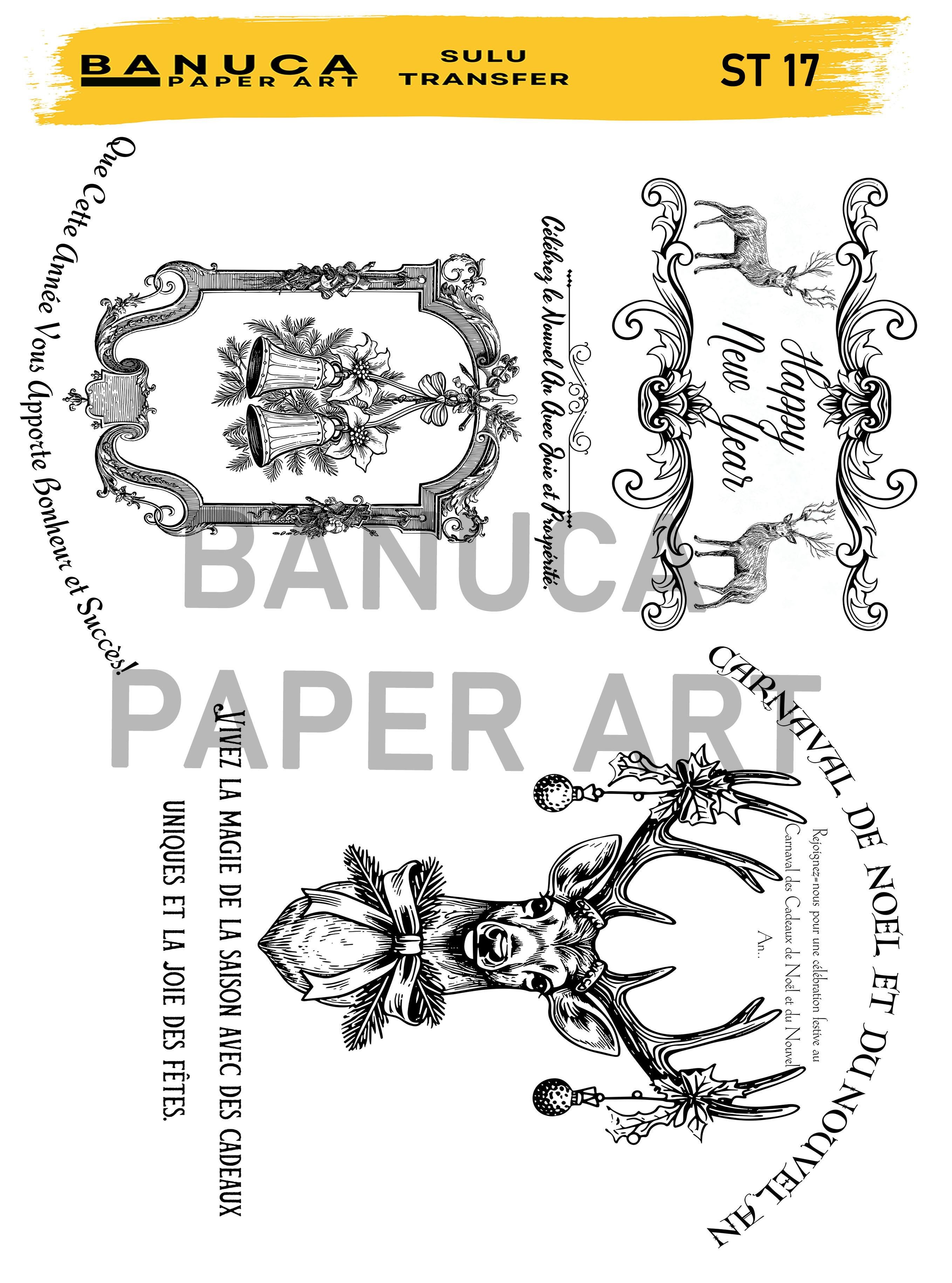 BANUCA PAPER ART SULU TRANSFER
