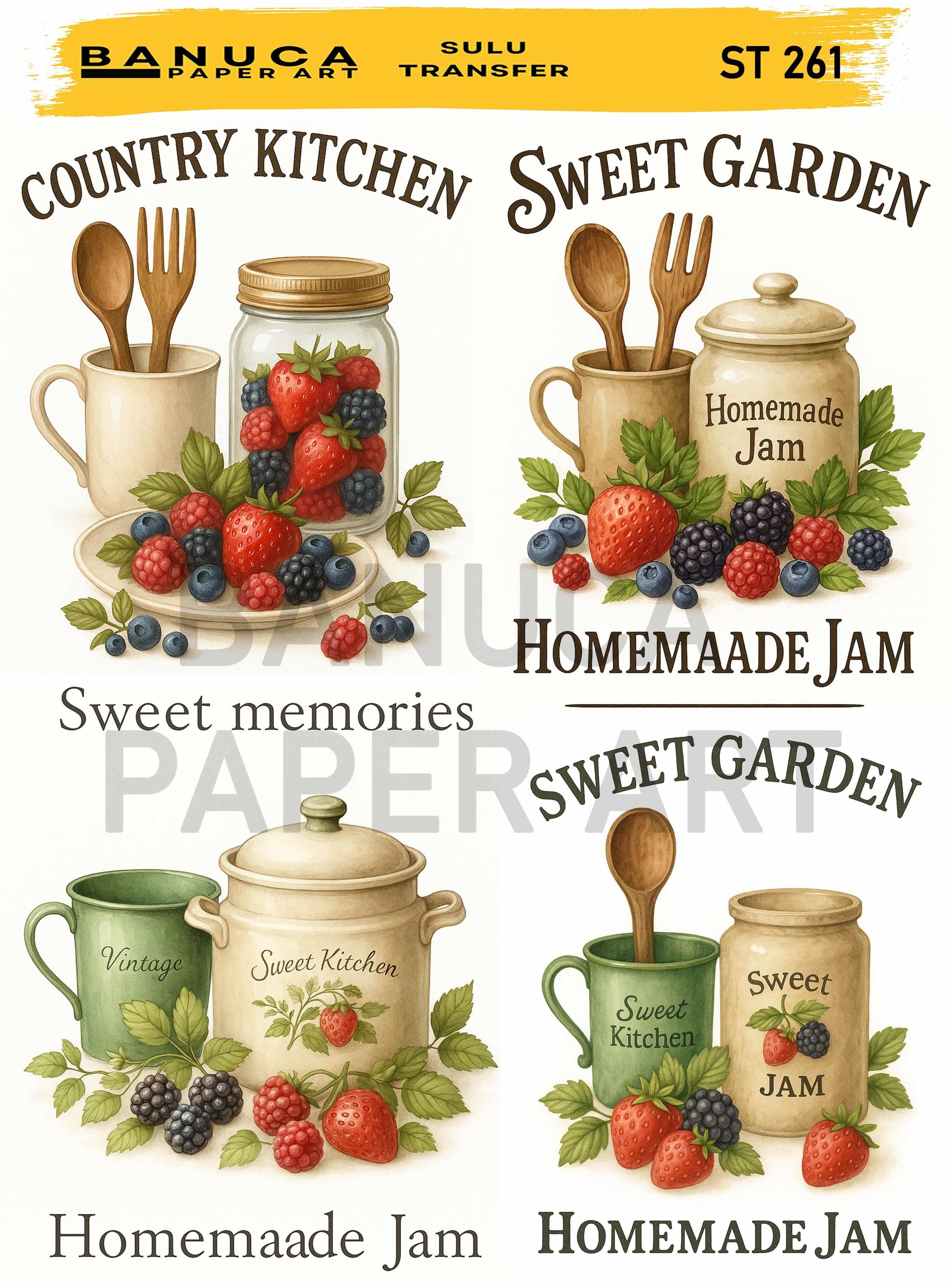 BANUCA PAPER ART SULU TRANSFER