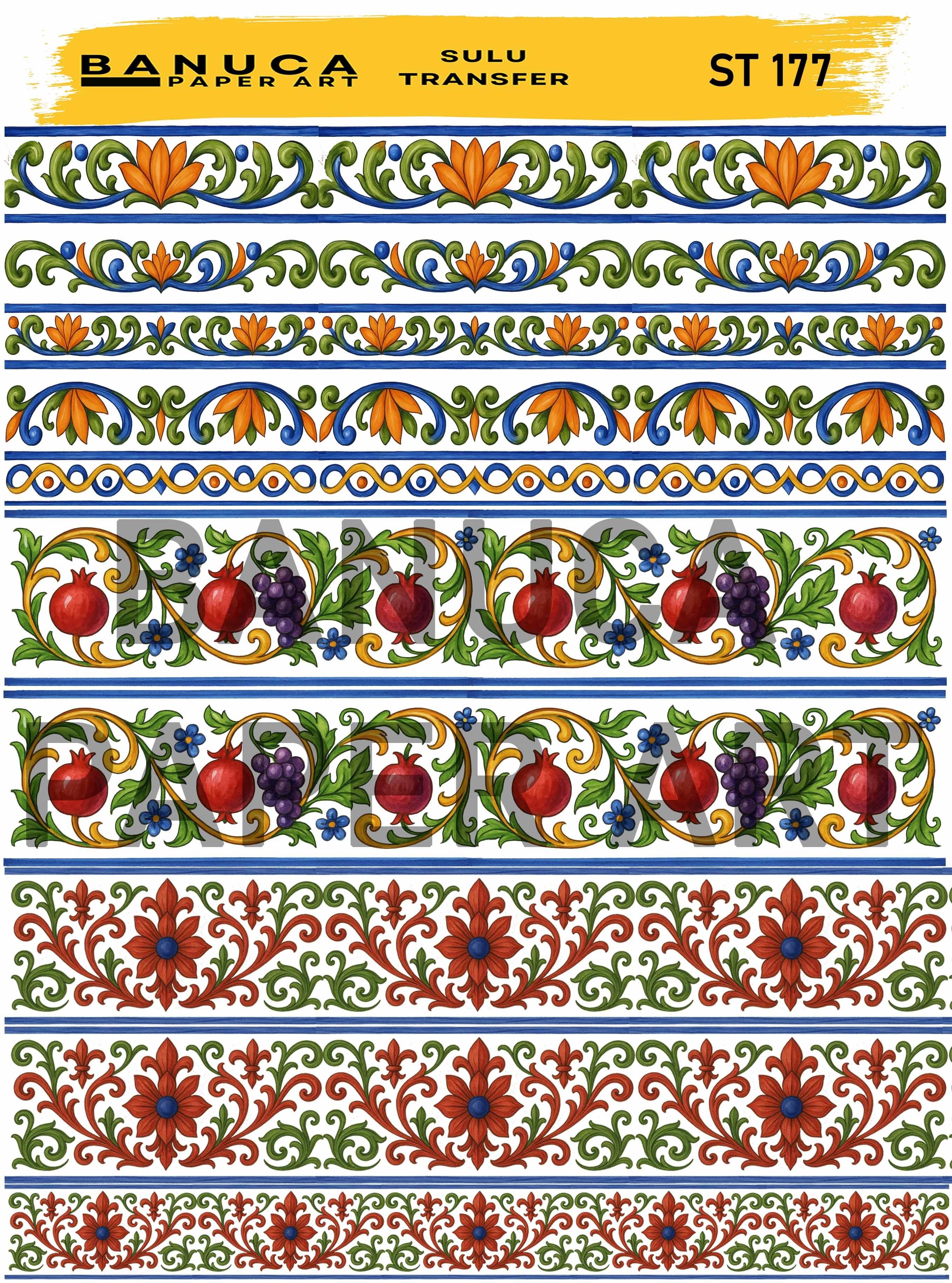 BANUCA PAPER ART SULU TRANSFER