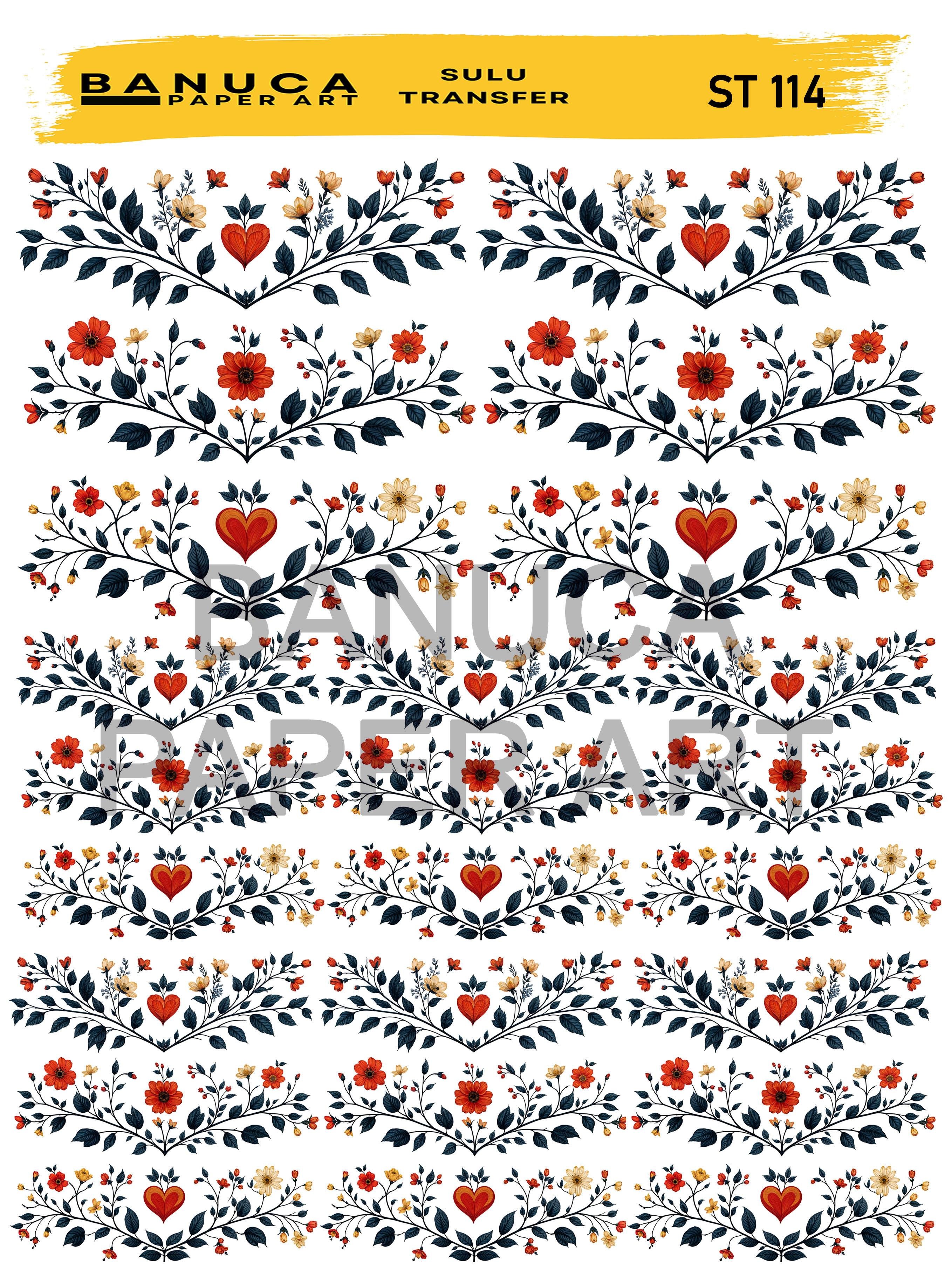 BANUCA PAPER ART SULU TRANSFER