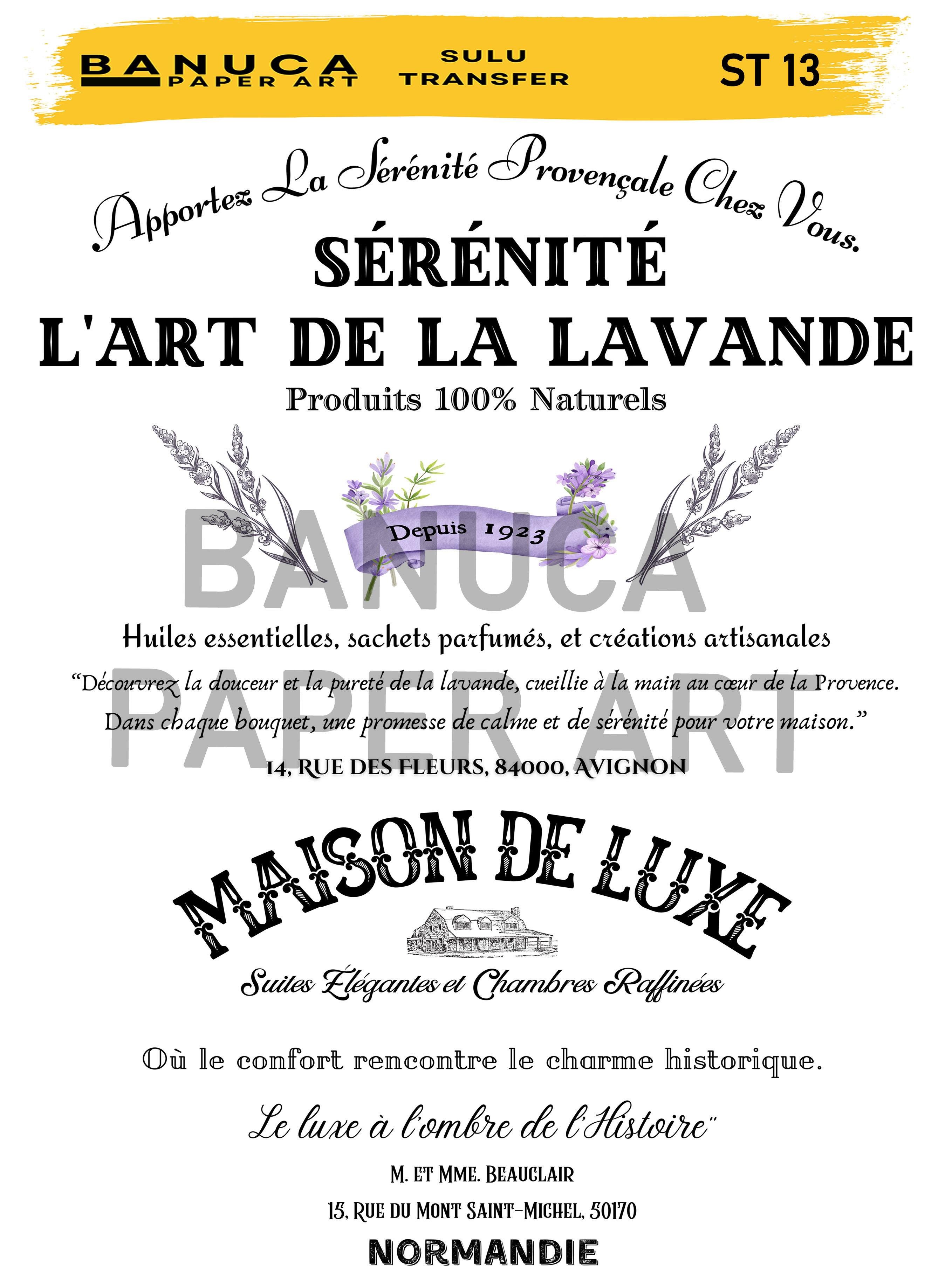 BANUCA PAPER ART SULU TRANSFER