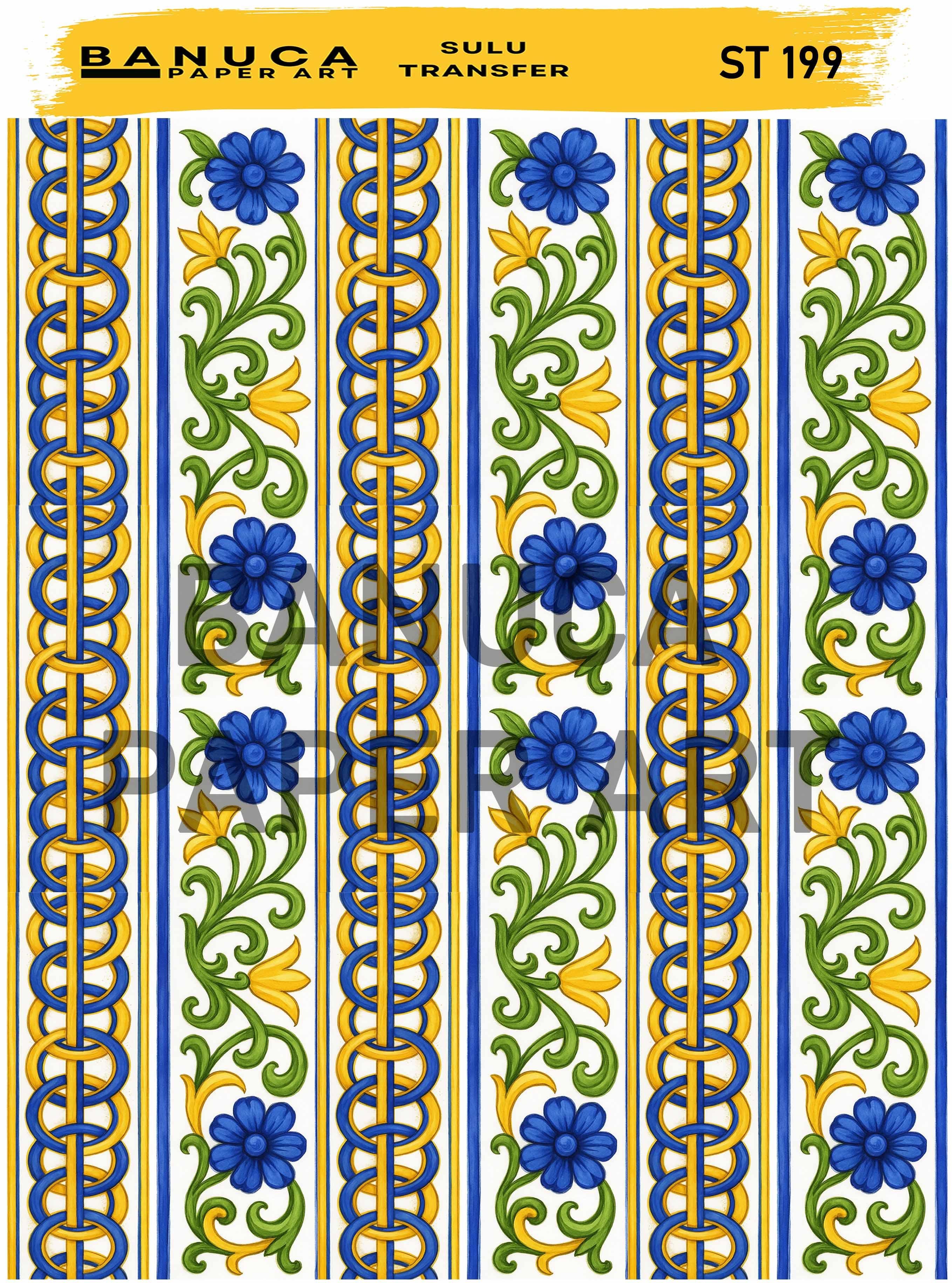 BANUCA PAPER ART SULU TRANSFER