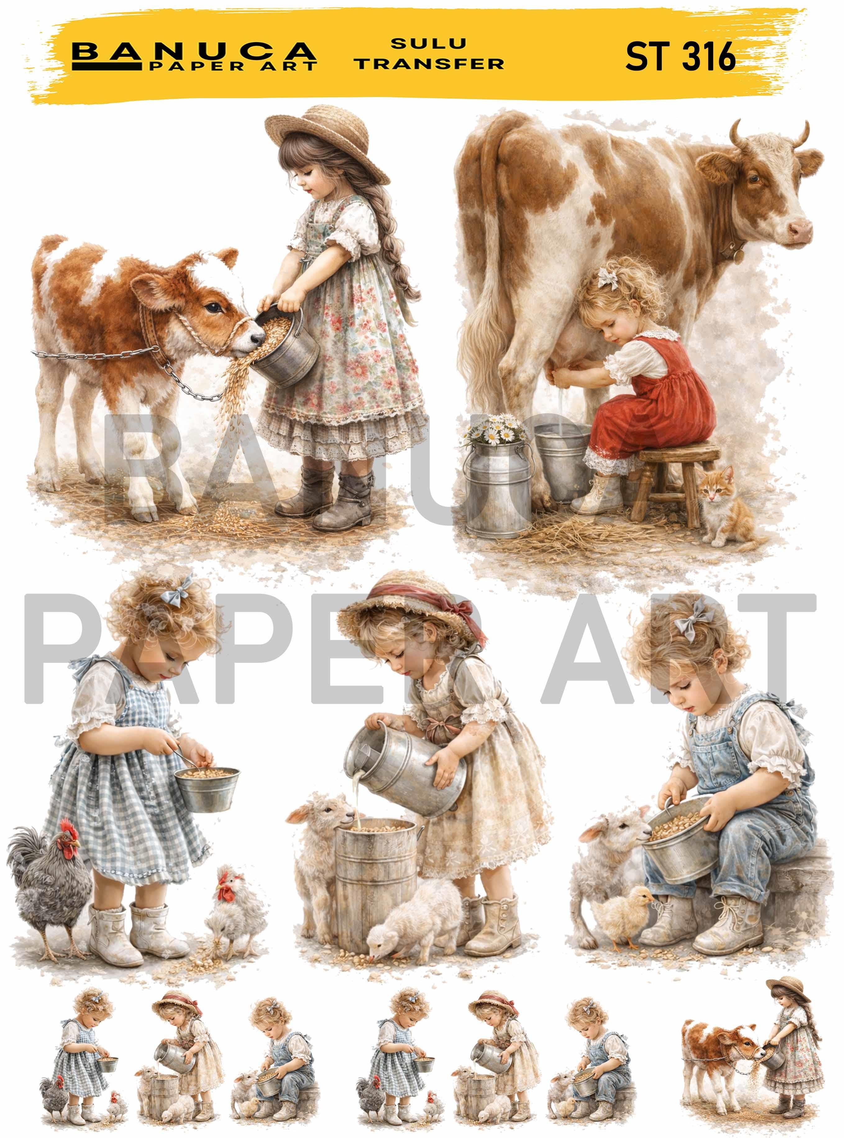 BANUCA PAPER ART SULU TRANSFER