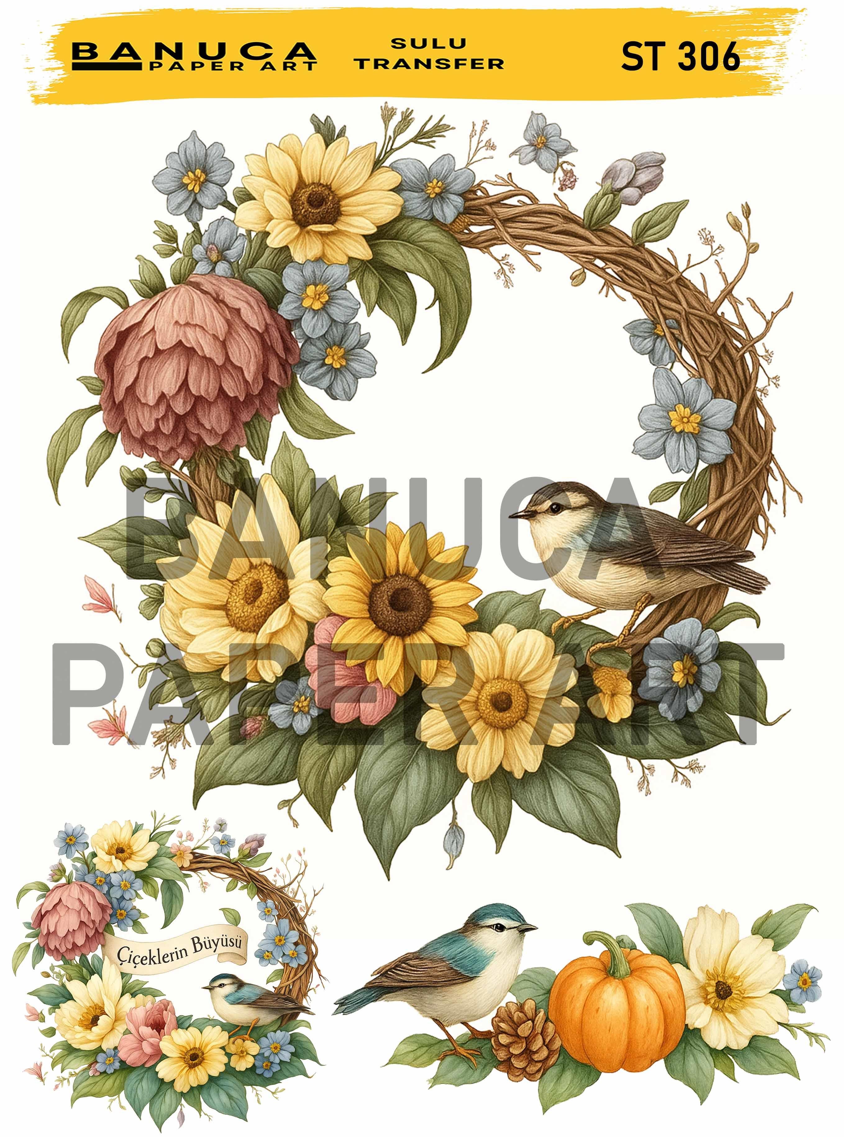 BANUCA PAPER ART SULU TRANSFER