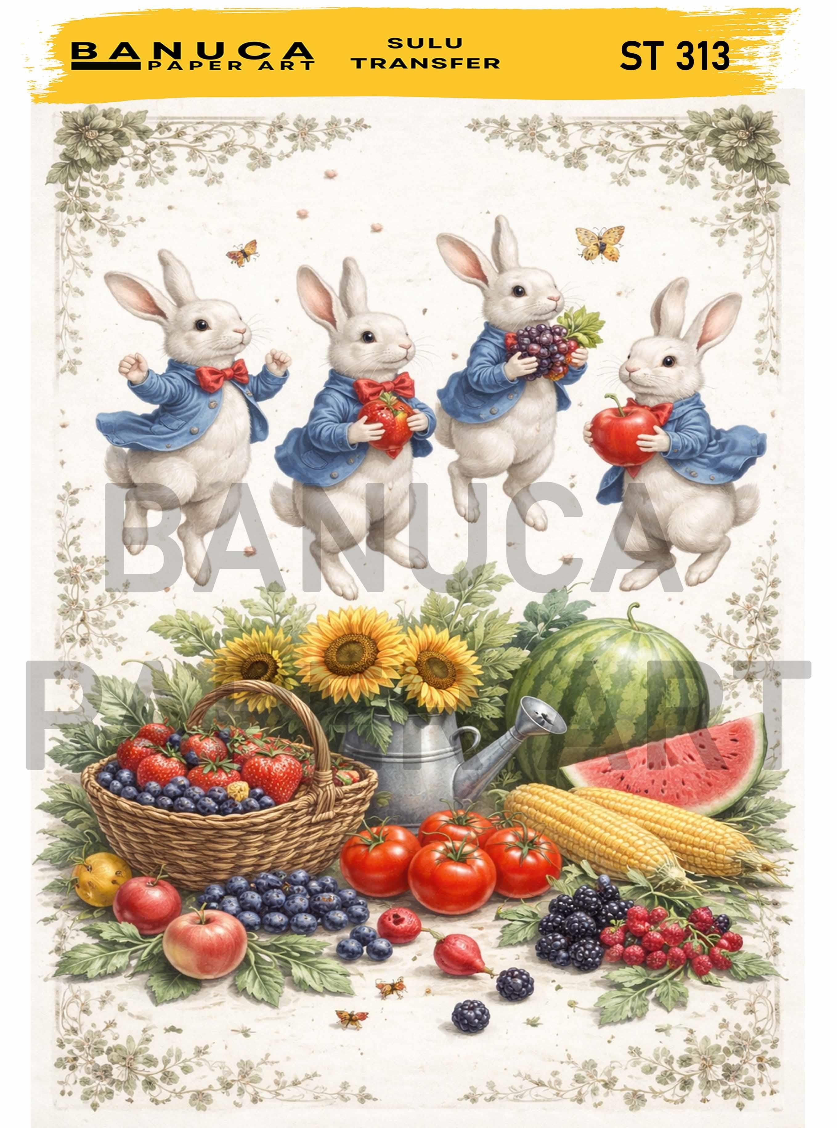 BANUCA PAPER ART SULU TRANSFER