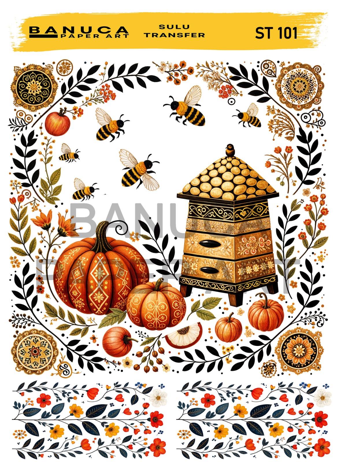 BANUCA PAPER ART SULU TRANSFER