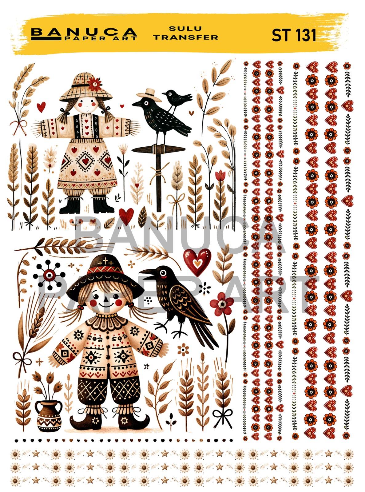 BANUCA PAPER ART SULU TRANSFER