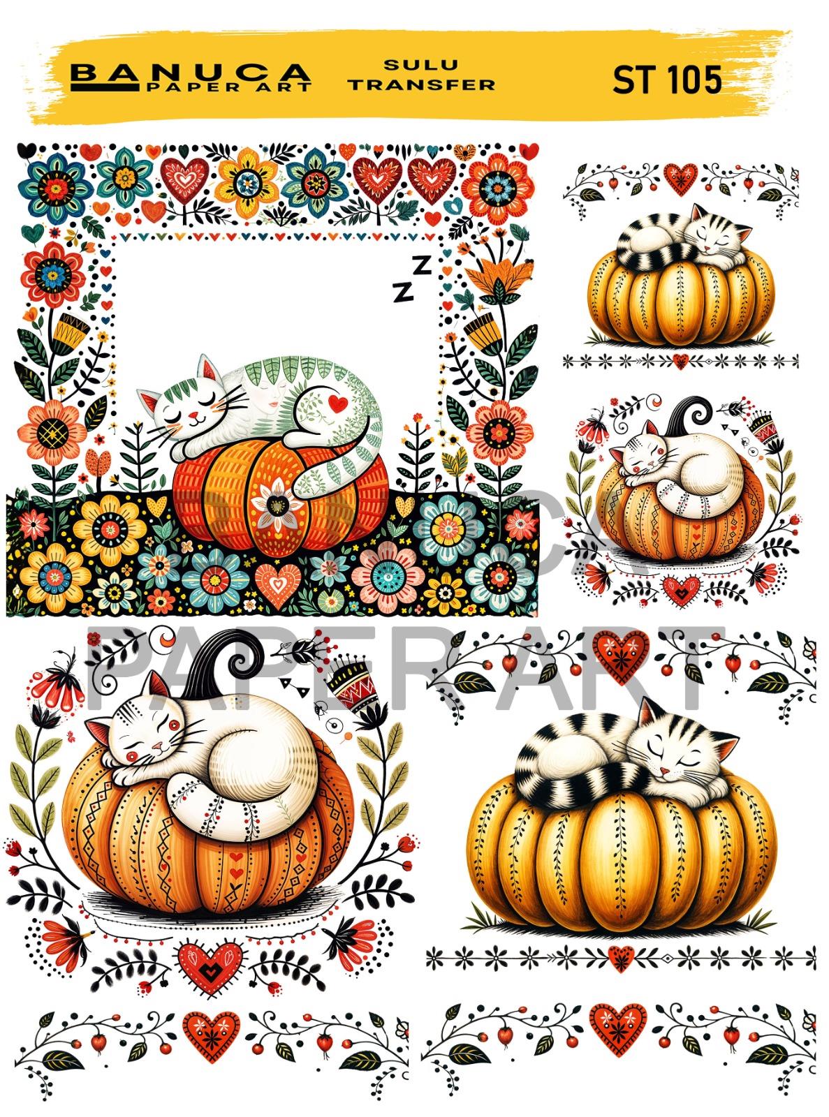 BANUCA PAPER ART SULU TRANSFER