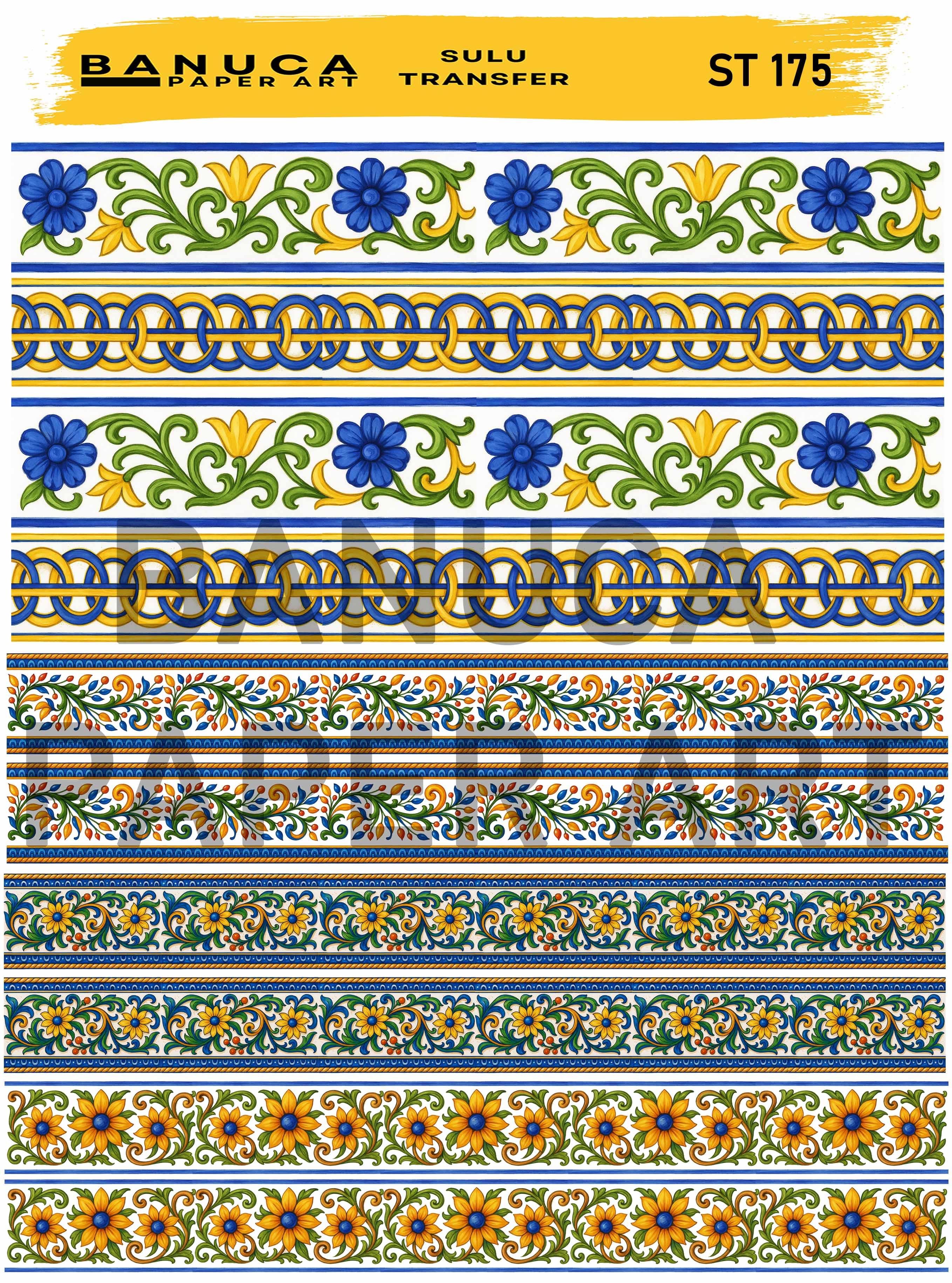 BANUCA PAPER ART SULU TRANSFER