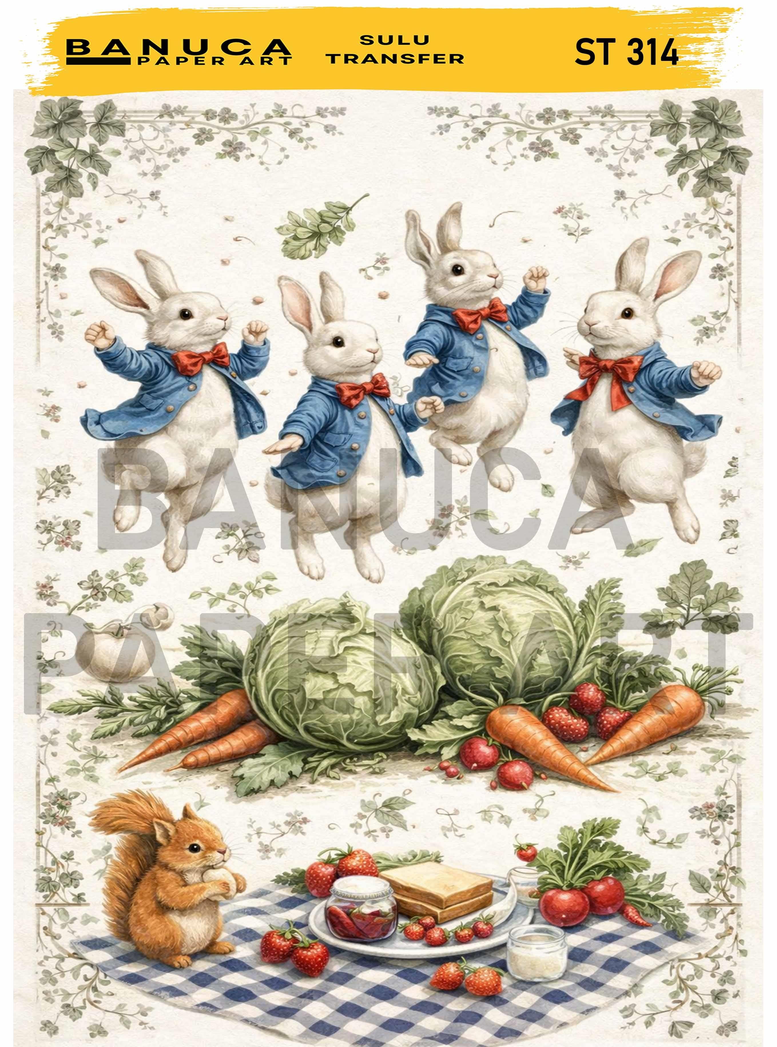 BANUCA PAPER ART SULU TRANSFER