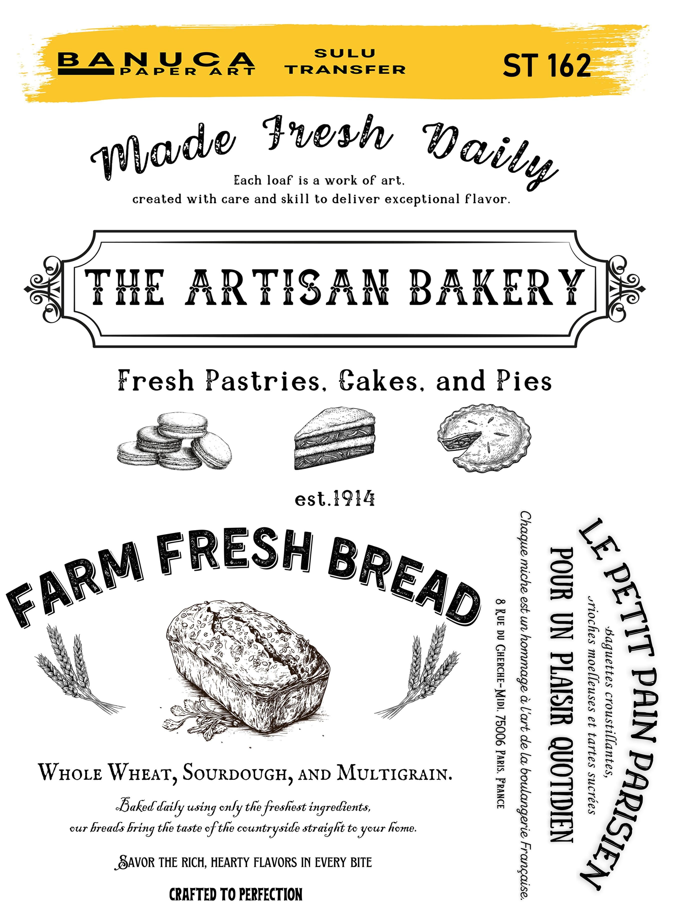 BANUCA PAPER ART SULU TRANSFER