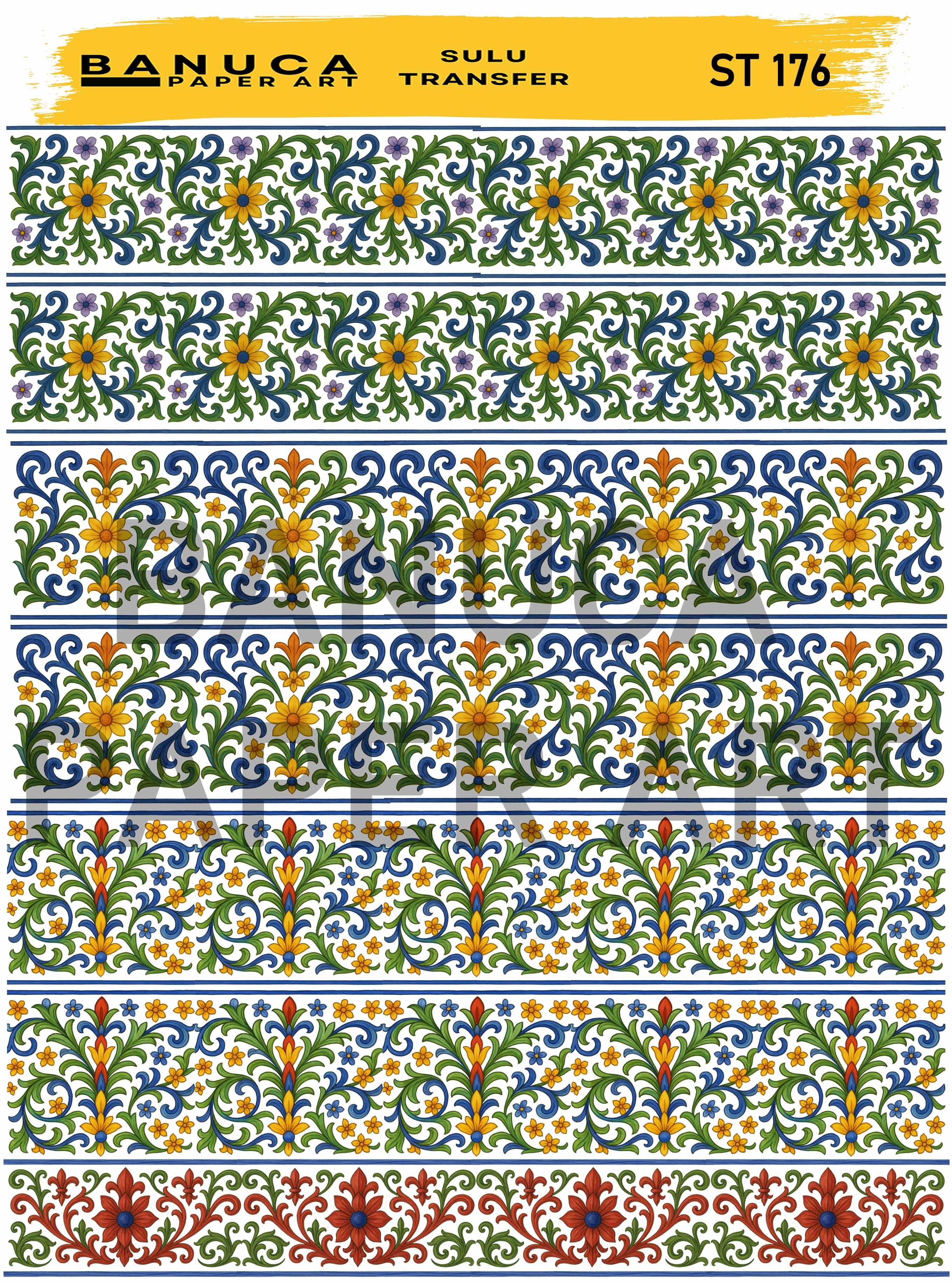 BANUCA PAPER ART SULU TRANSFER