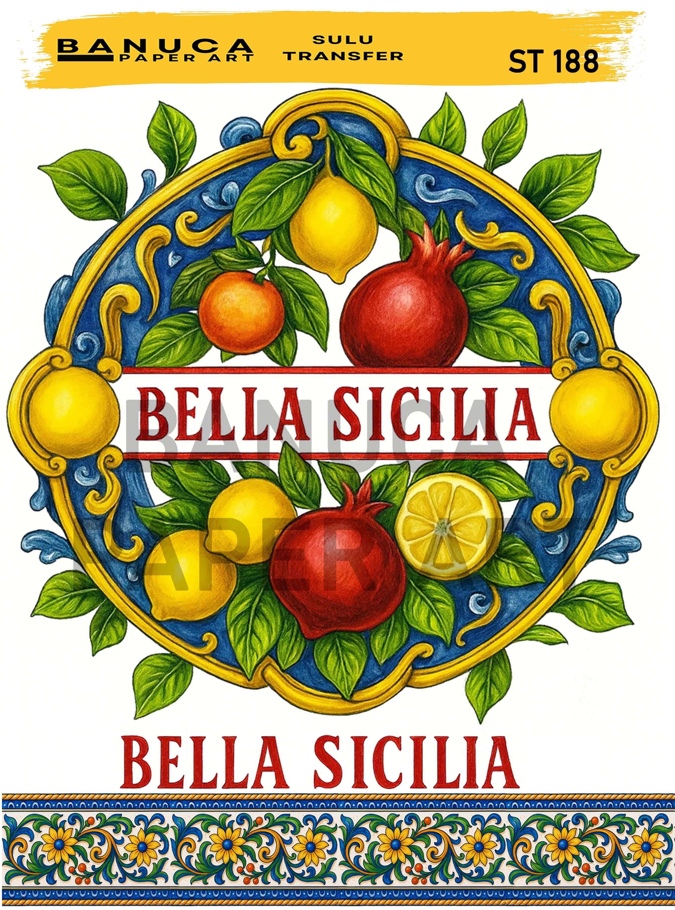 BANUCA PAPER ART SULU TRANSFER