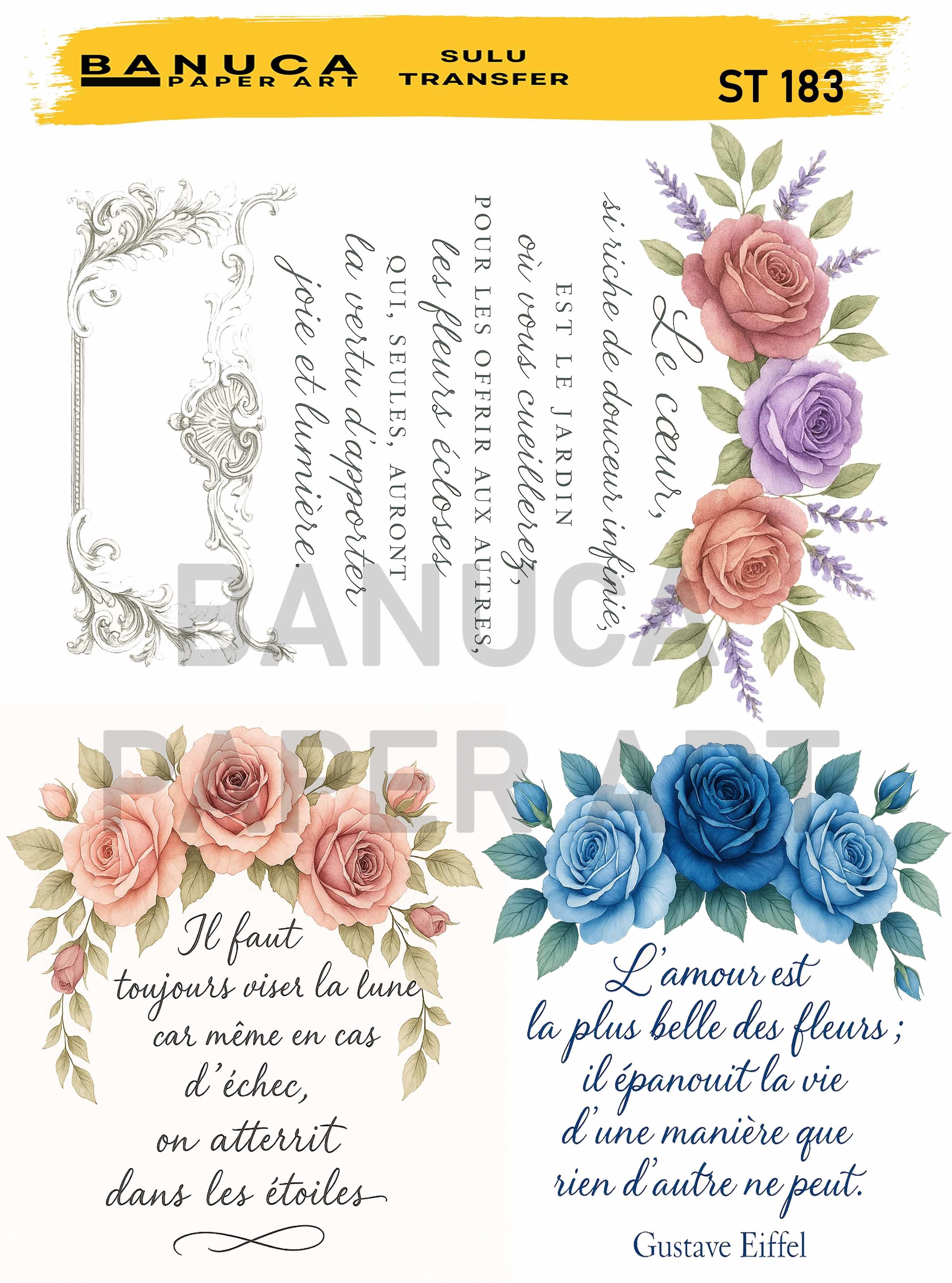 BANUCA PAPER ART SULU TRANSFER