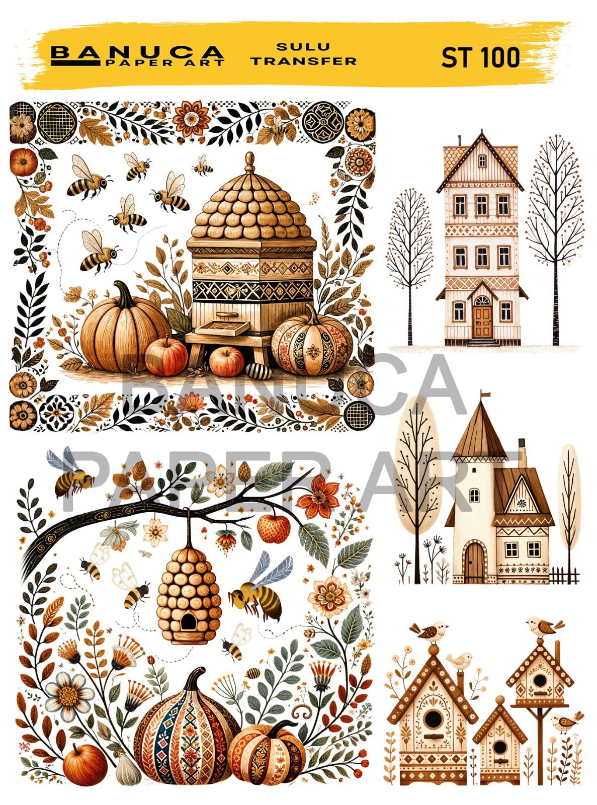 BANUCA PAPER ART SULU TRANSFER