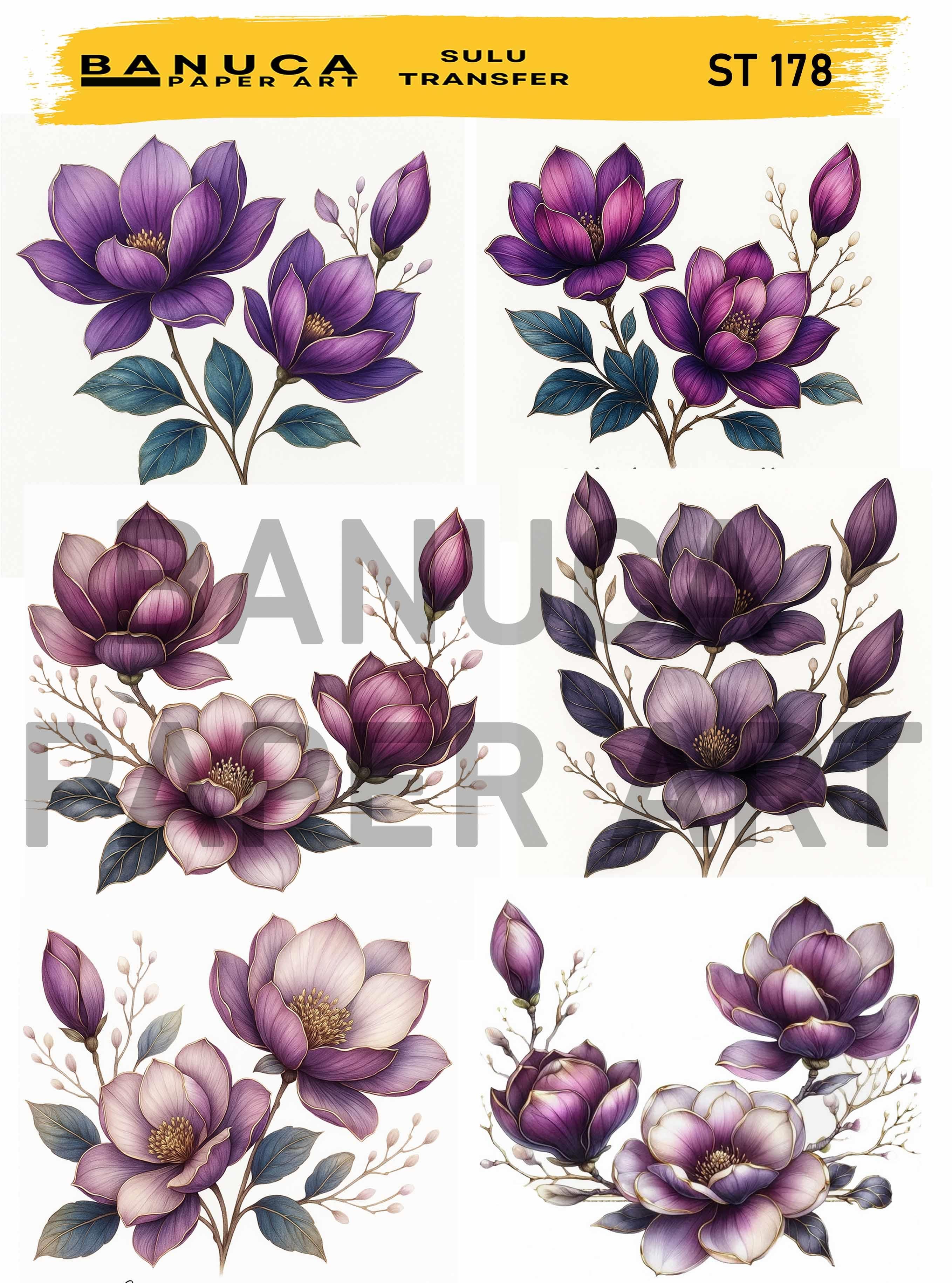 BANUCA PAPER ART SULU TRANSFER