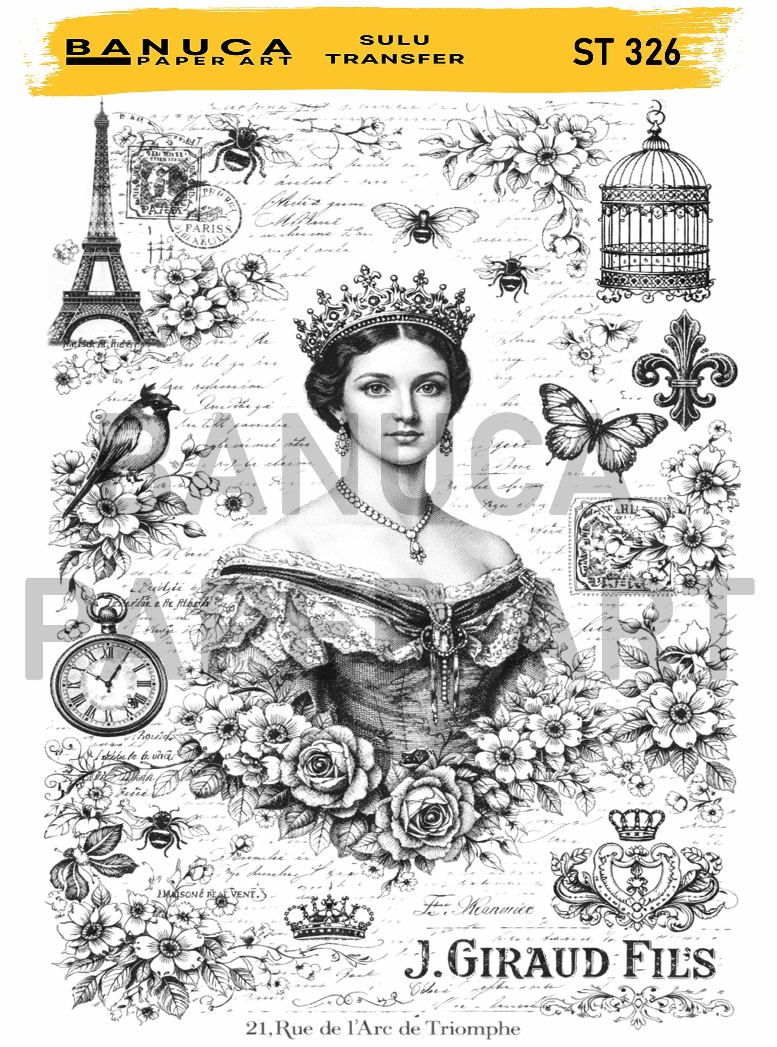 BANUCA PAPER ART SULU TRANSFER