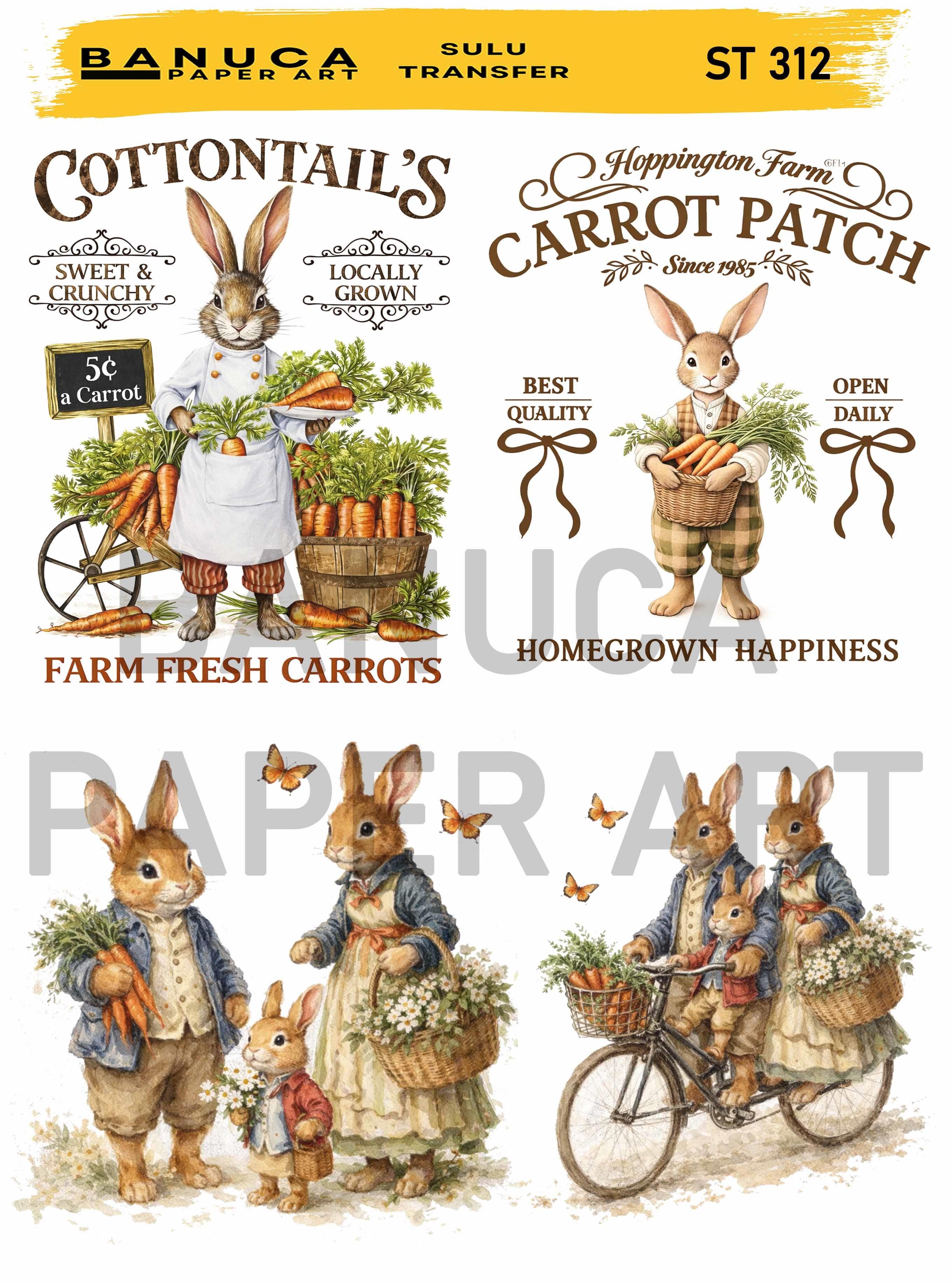 BANUCA PAPER ART SULU TRANSFER