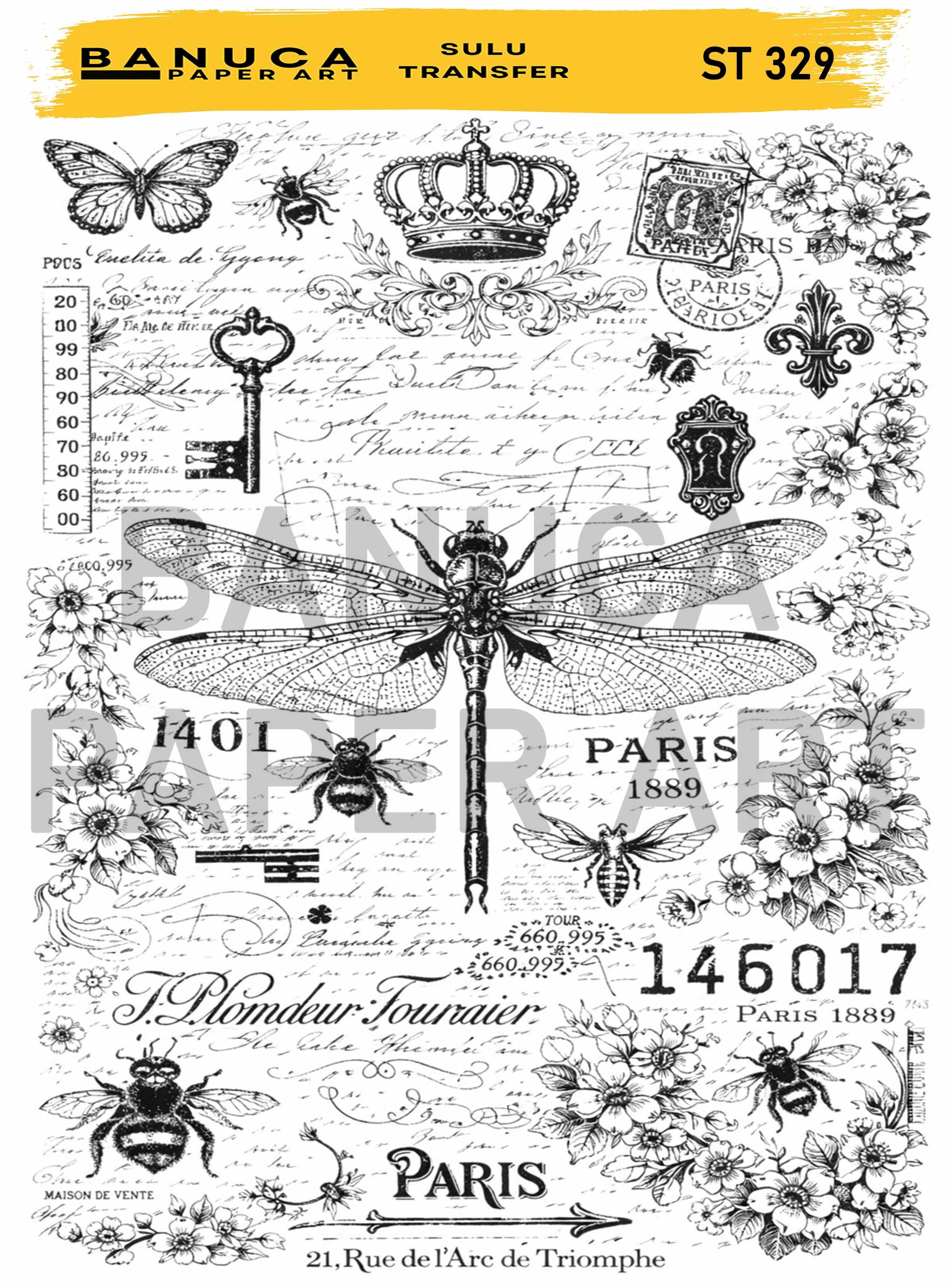 BANUCA PAPER ART SULU TRANSFER