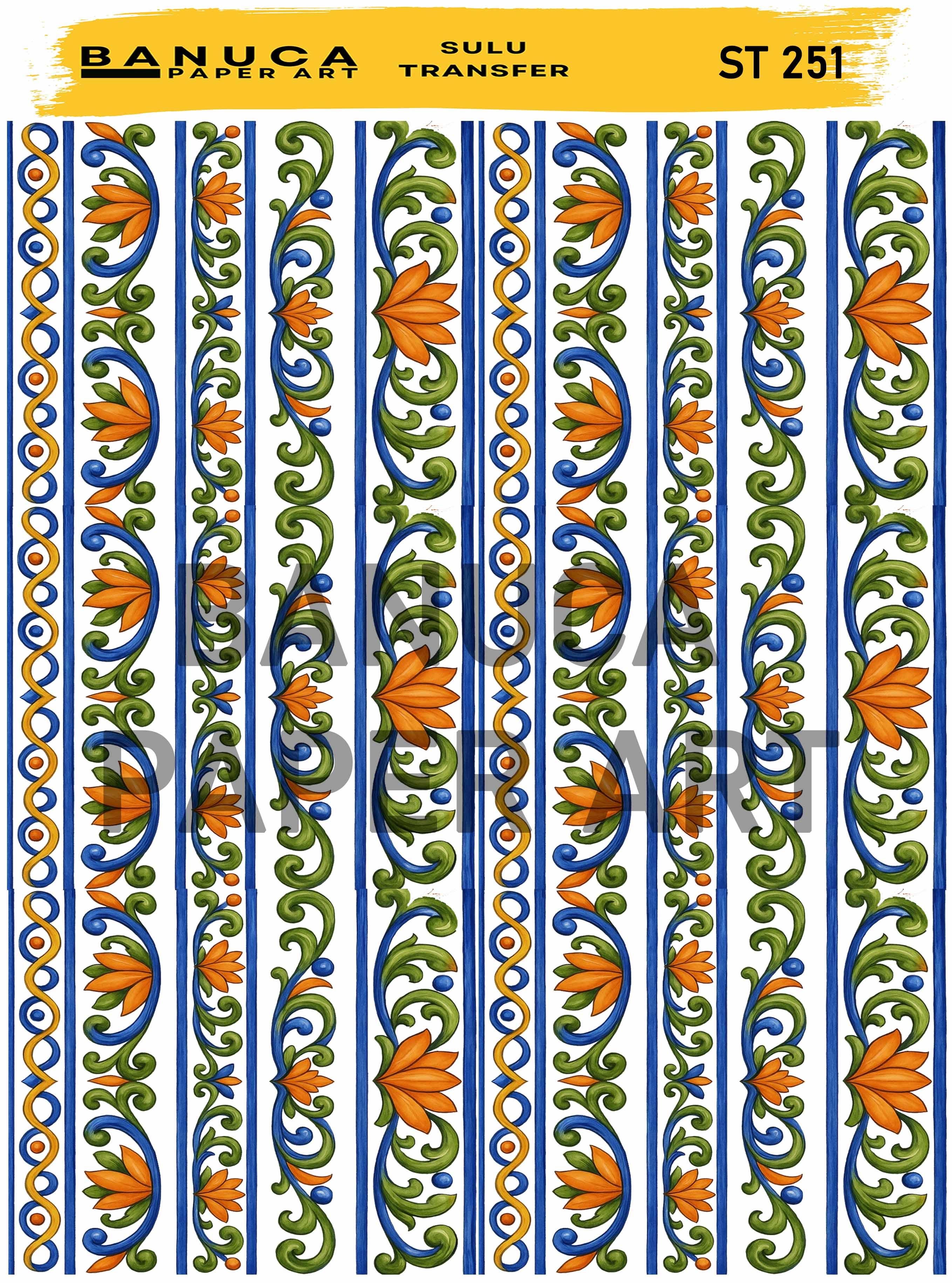 BANUCA PAPER ART SULU TRANSFER