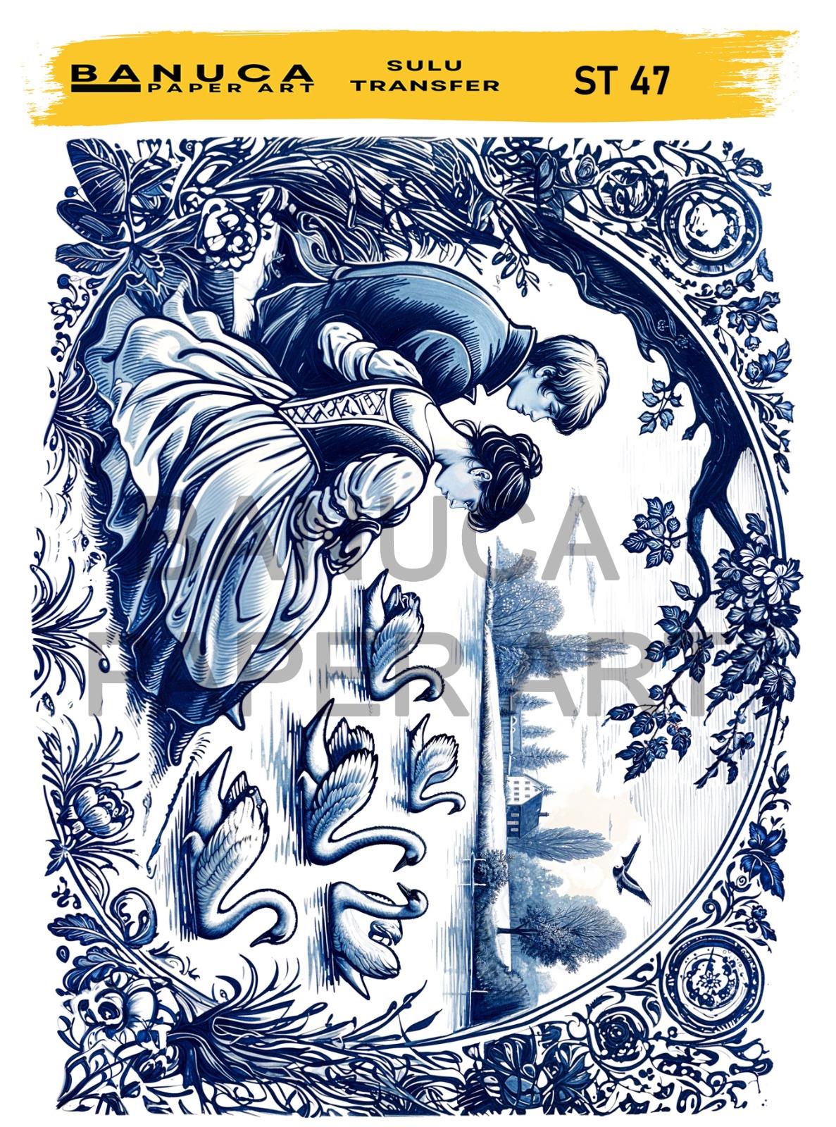 BANUCA PAPER ART SULU TRANSFER