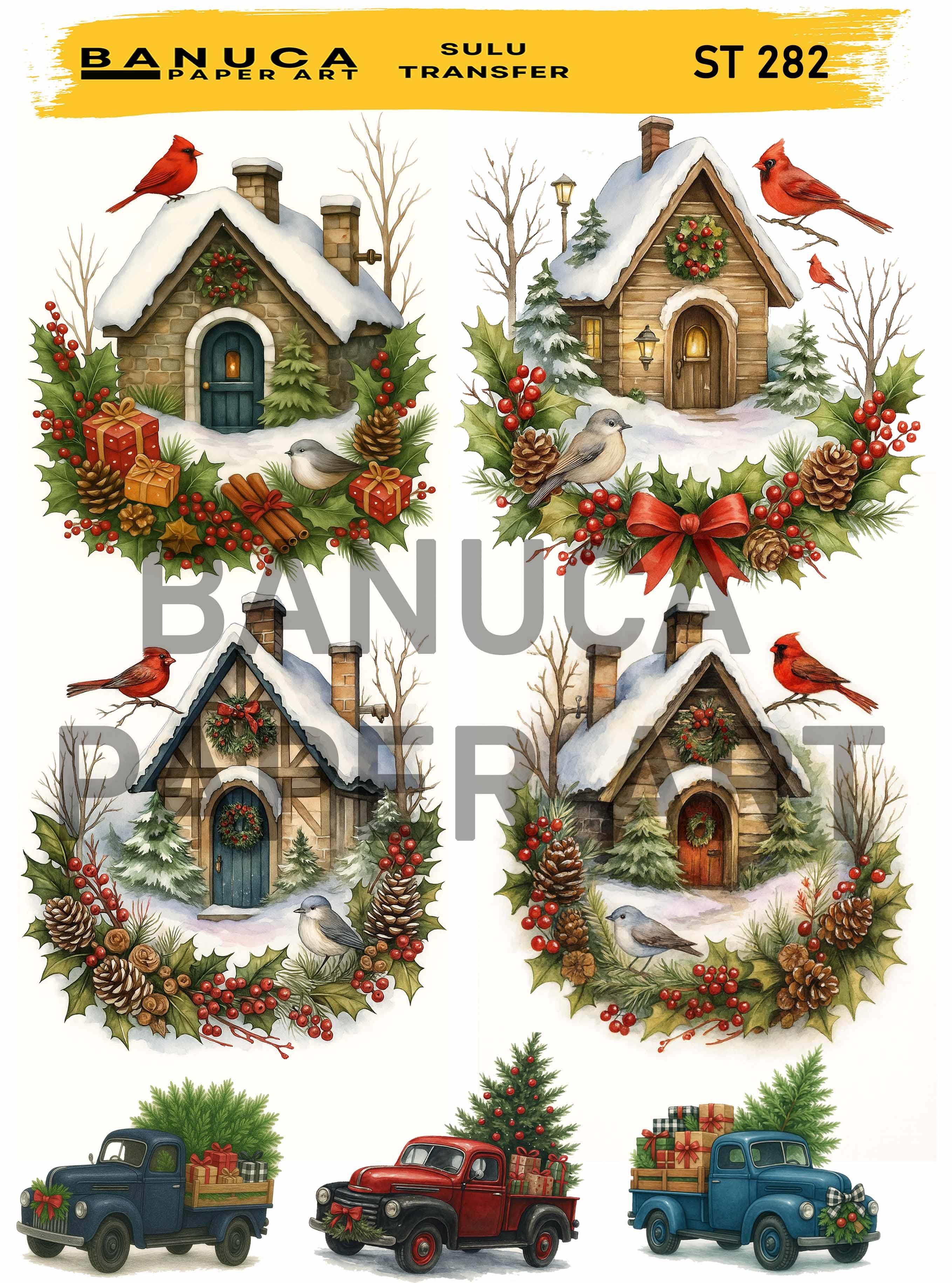 BANUCA PAPER ART SULU TRANSFER