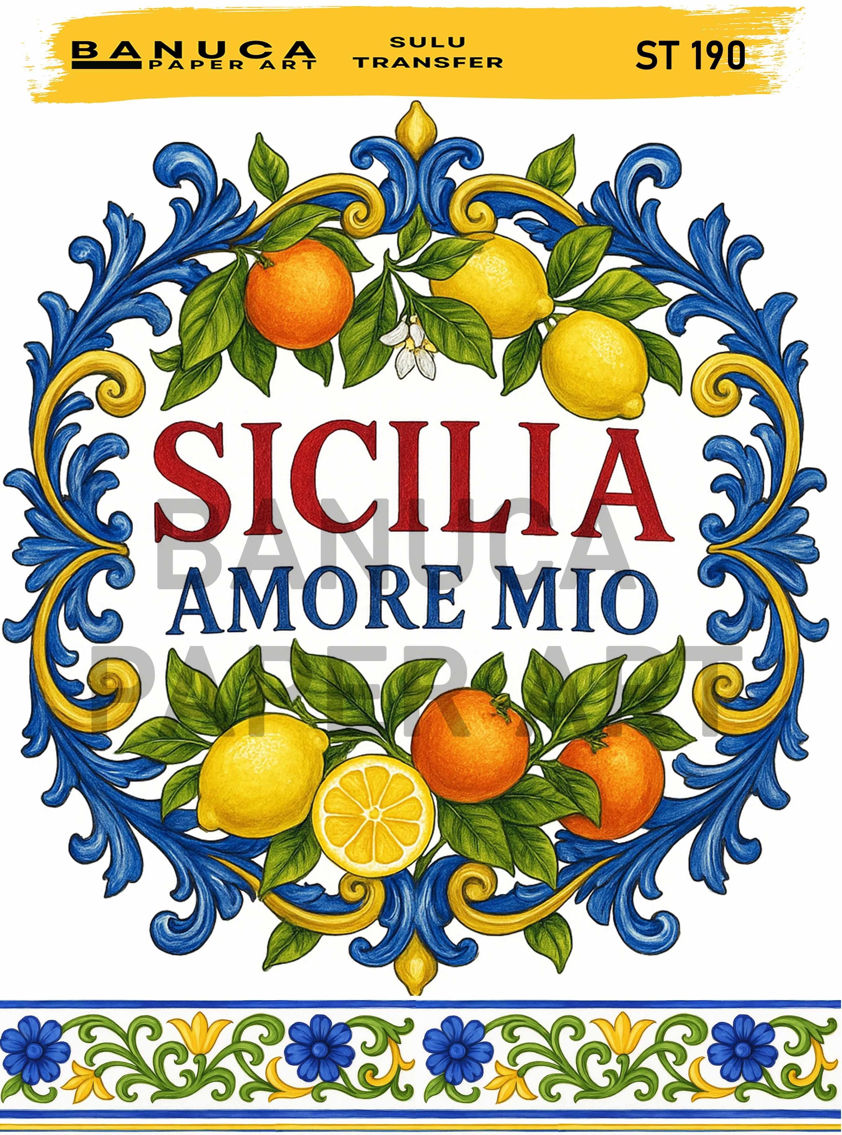 BANUCA PAPER ART SULU TRANSFER