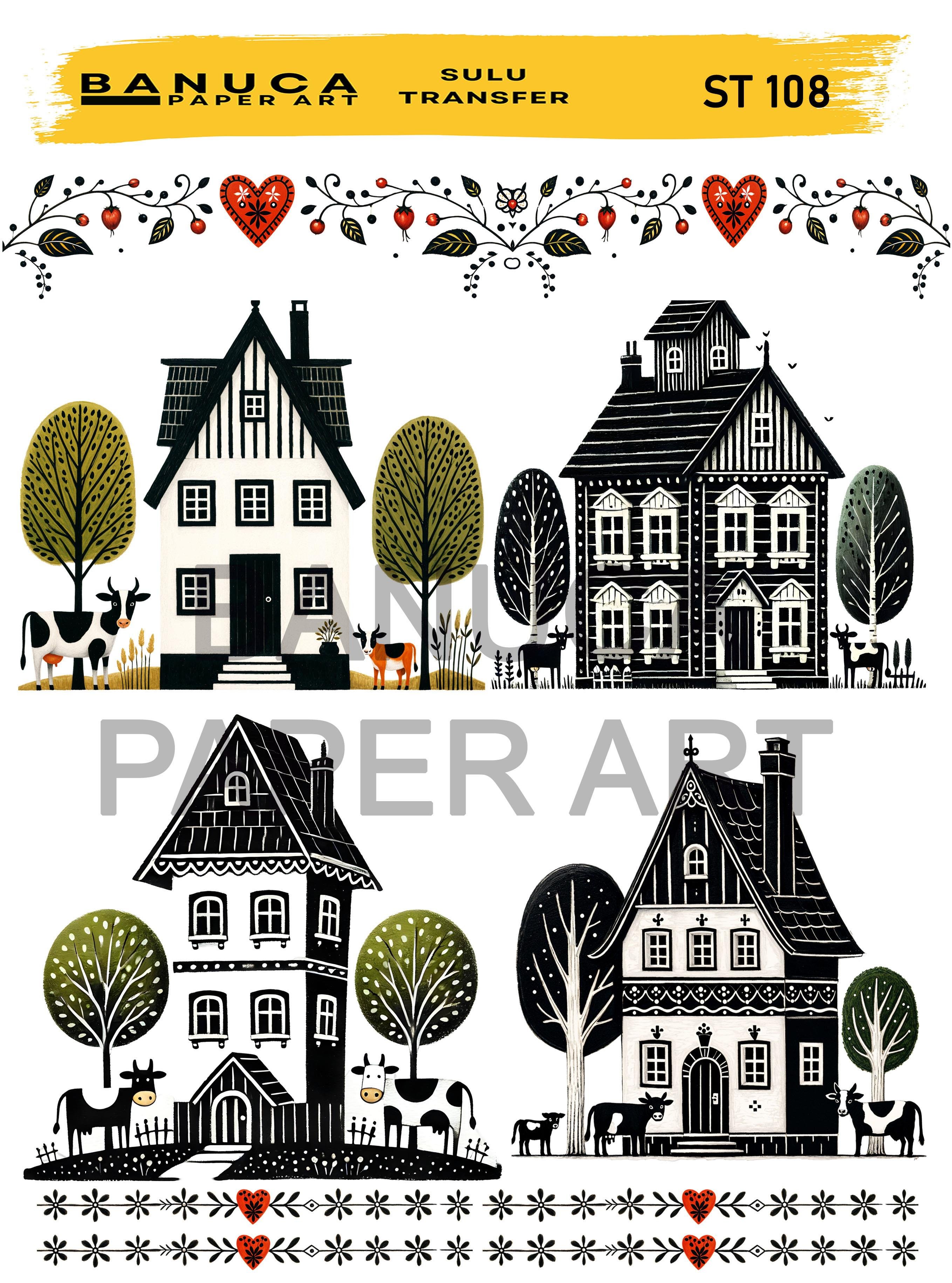 BANUCA PAPER ART SULU TRANSFER