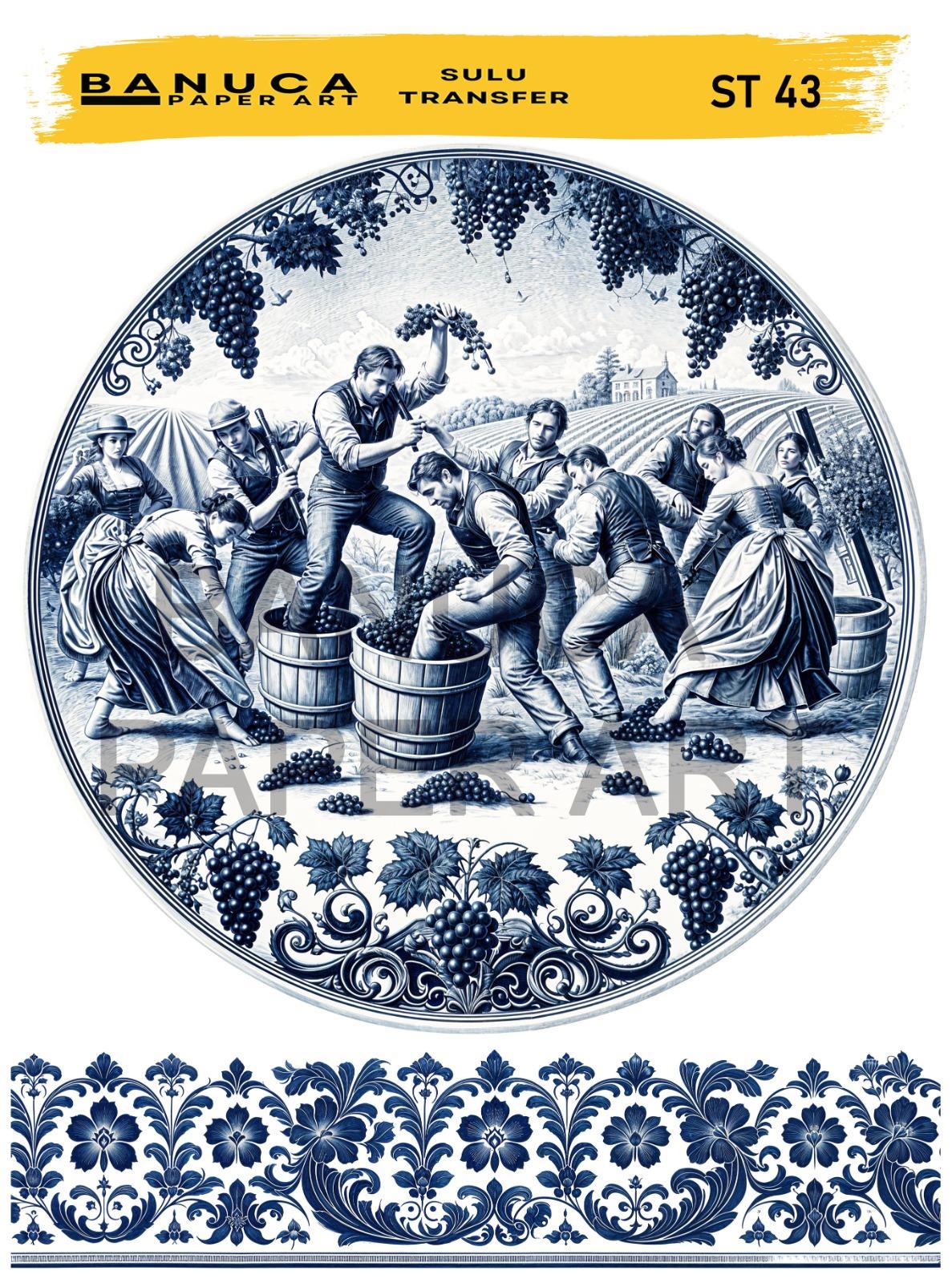 BANUCA PAPER ART SULU TRANSFER