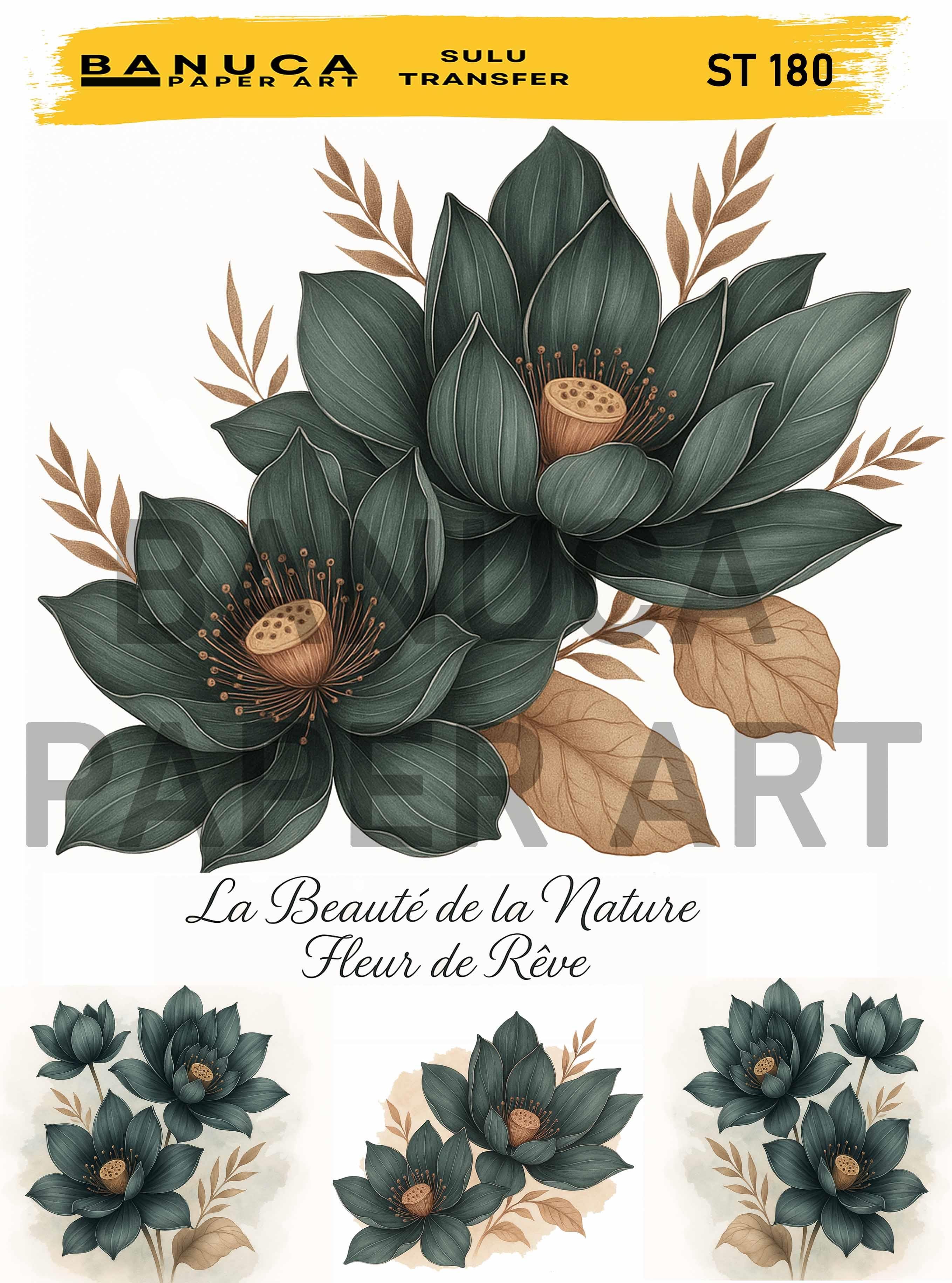 BANUCA PAPER ART SULU TRANSFER