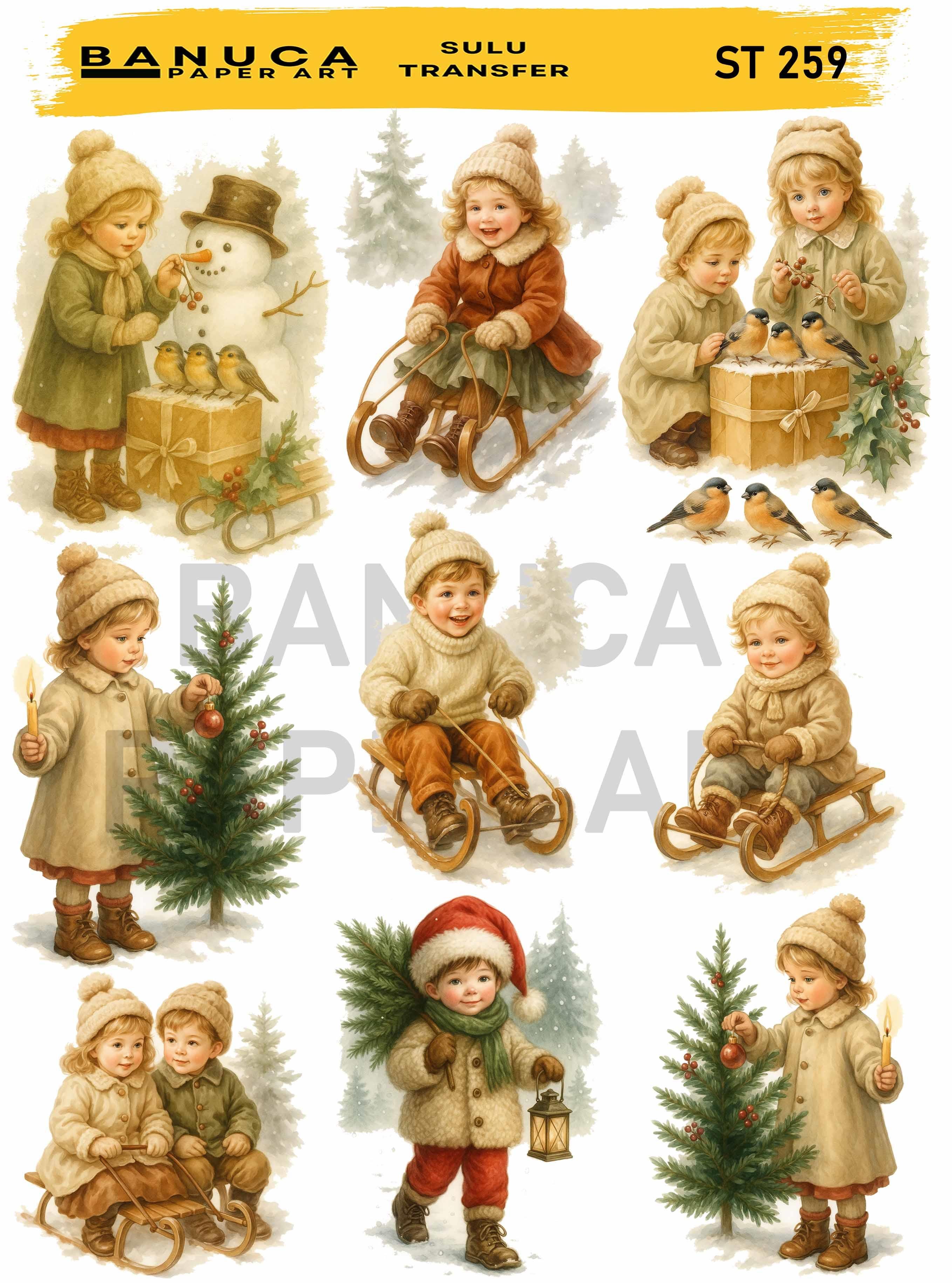 BANUCA PAPER ART SULU TRANSFER