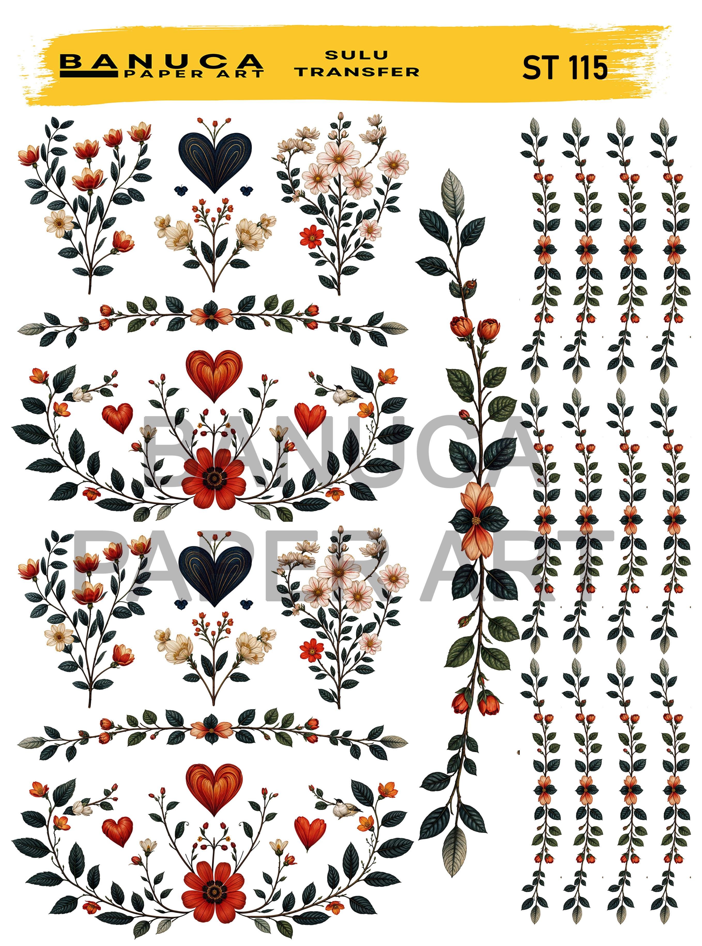 BANUCA PAPER ART SULU TRANSFER