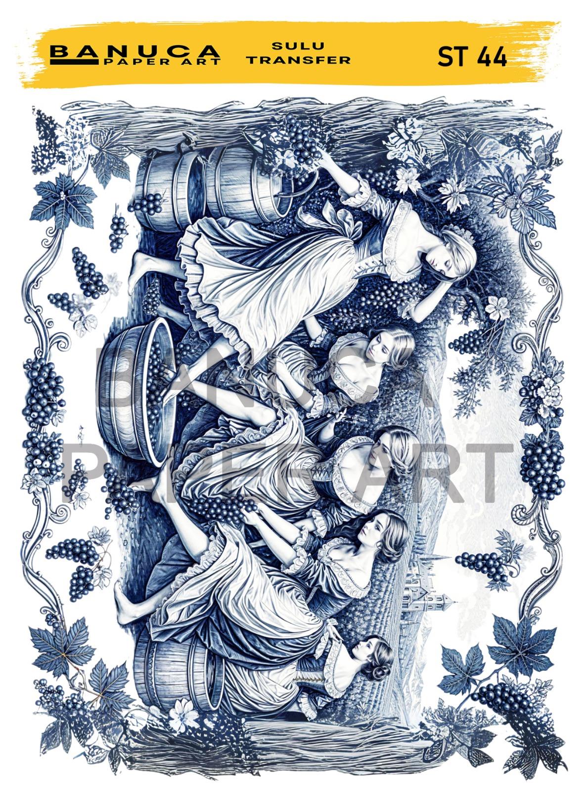 BANUCA PAPER ART SULU TRANSFER