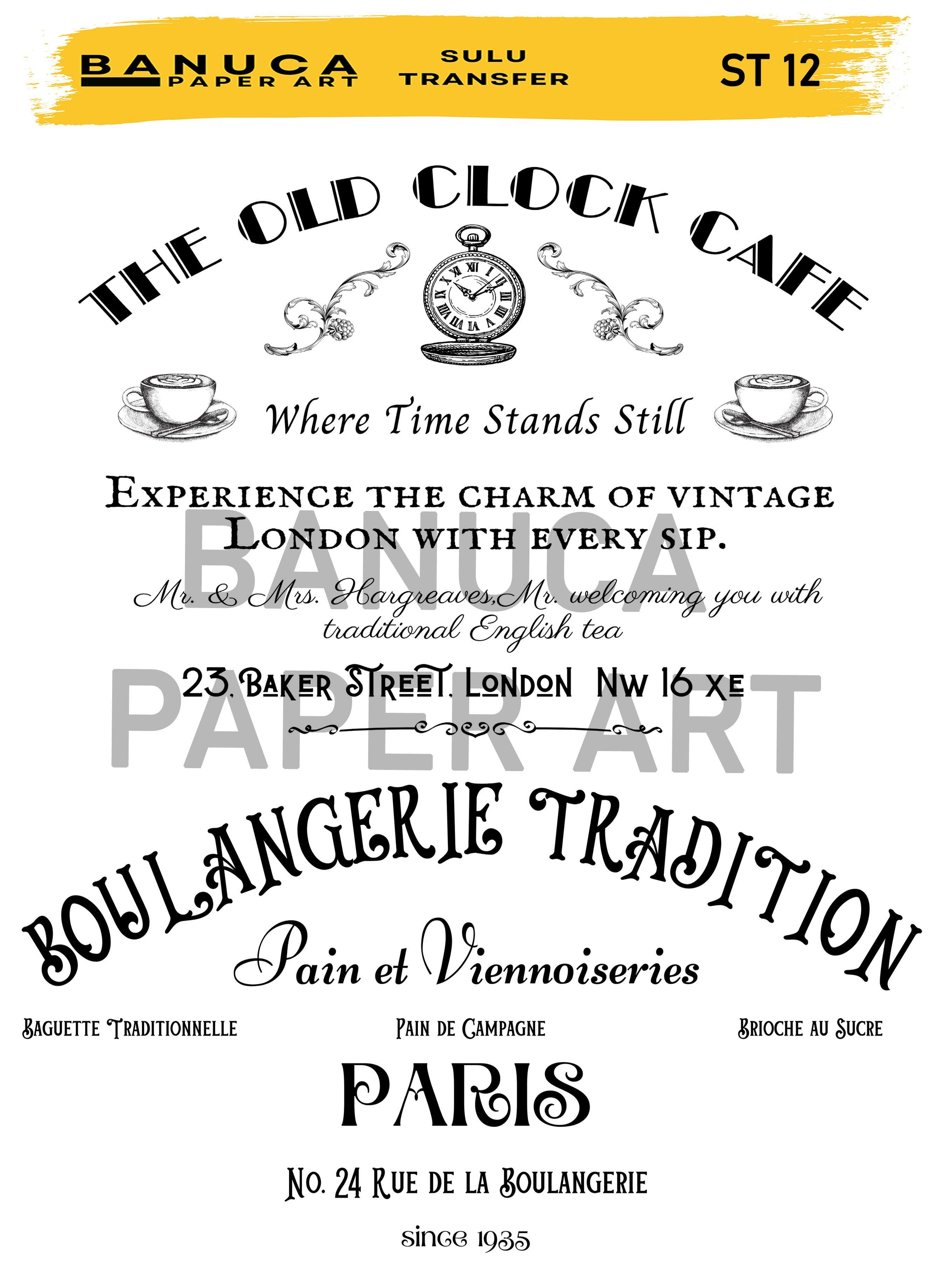 BANUCA PAPER ART SULU TRANSFER