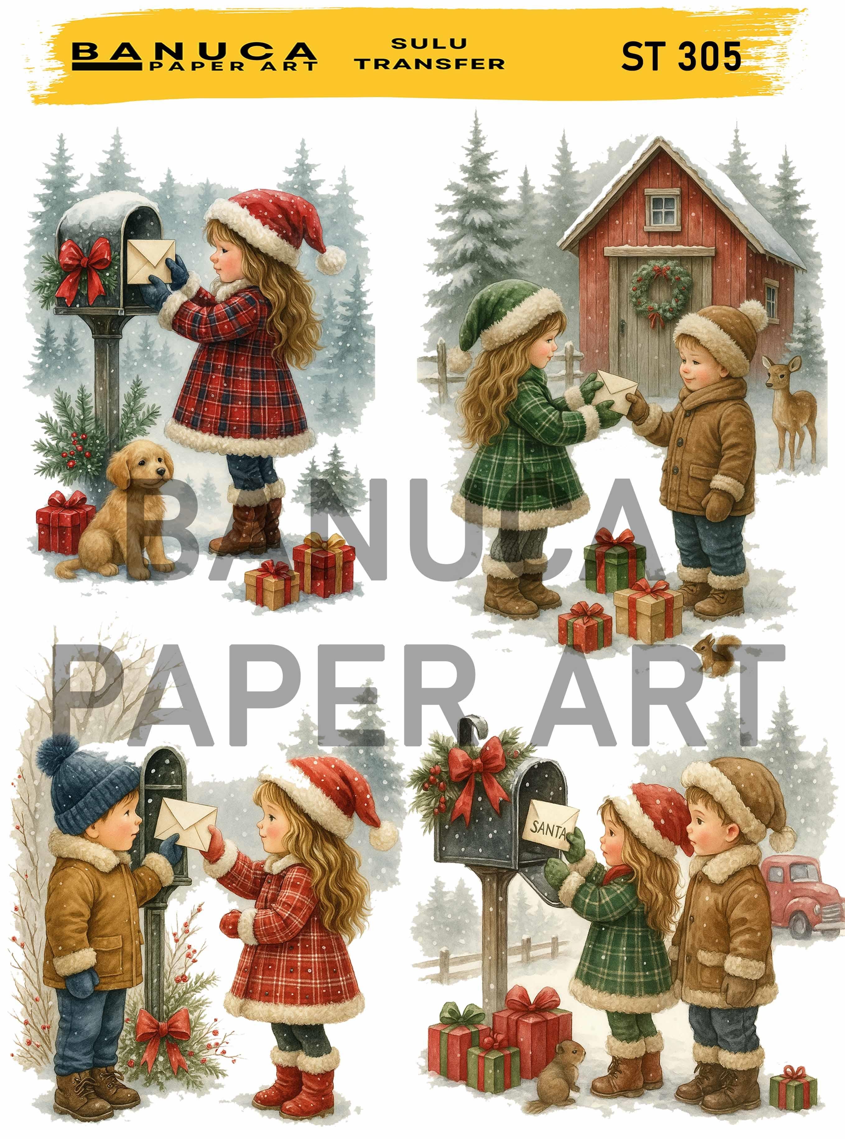 BANUCA PAPER ART SULU TRANSFER