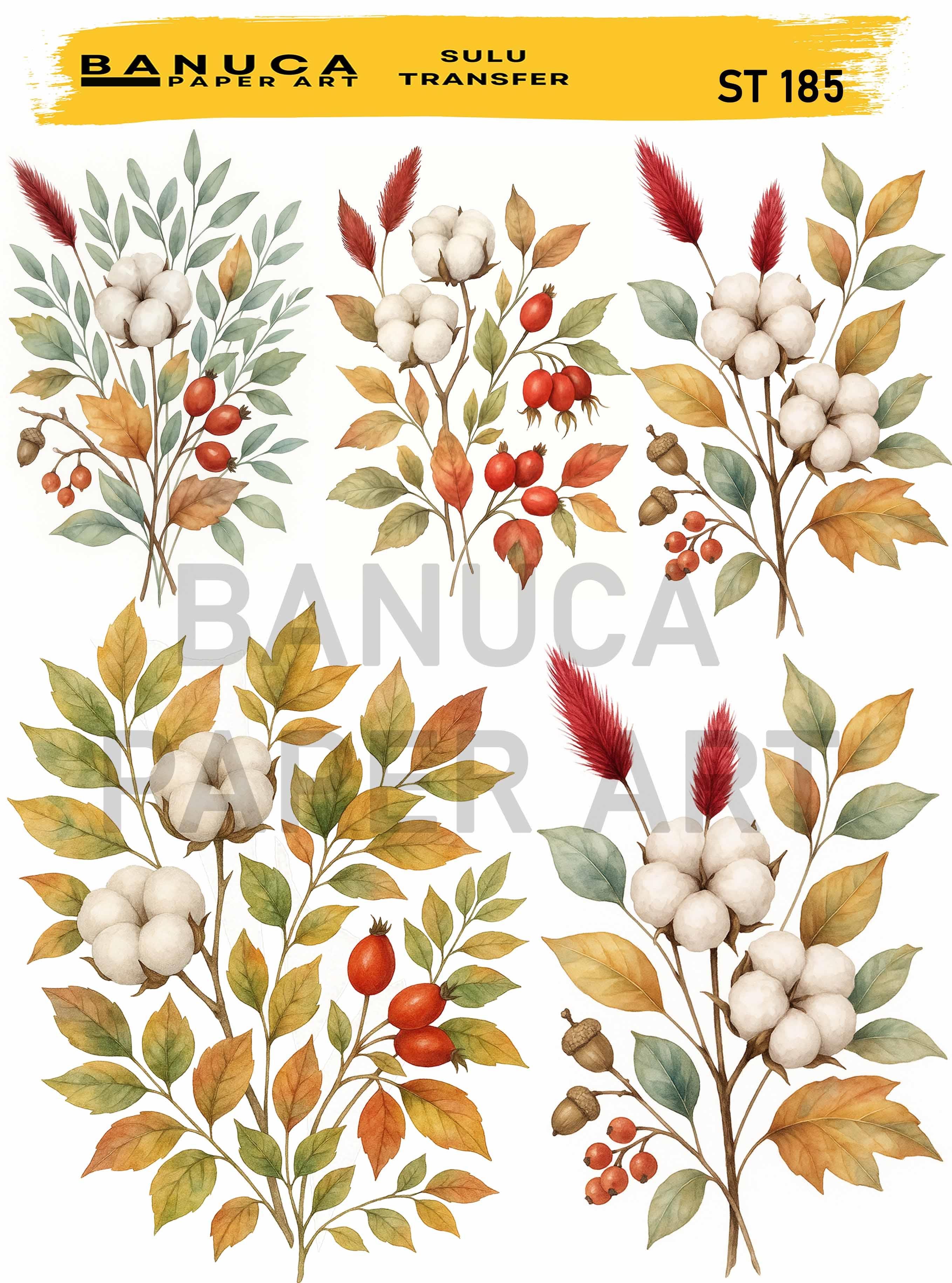 BANUCA PAPER ART SULU TRANSFER