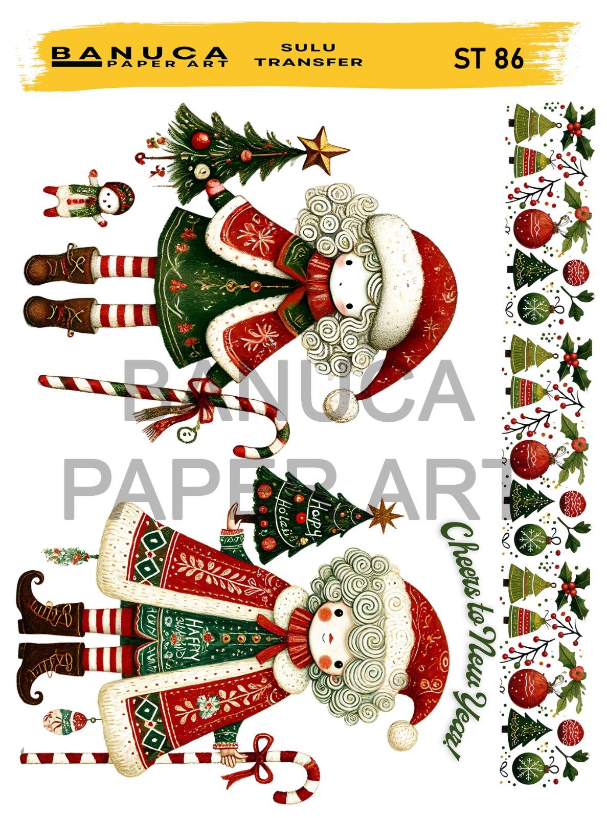 BANUCA PAPER ART SULU TRANSFER