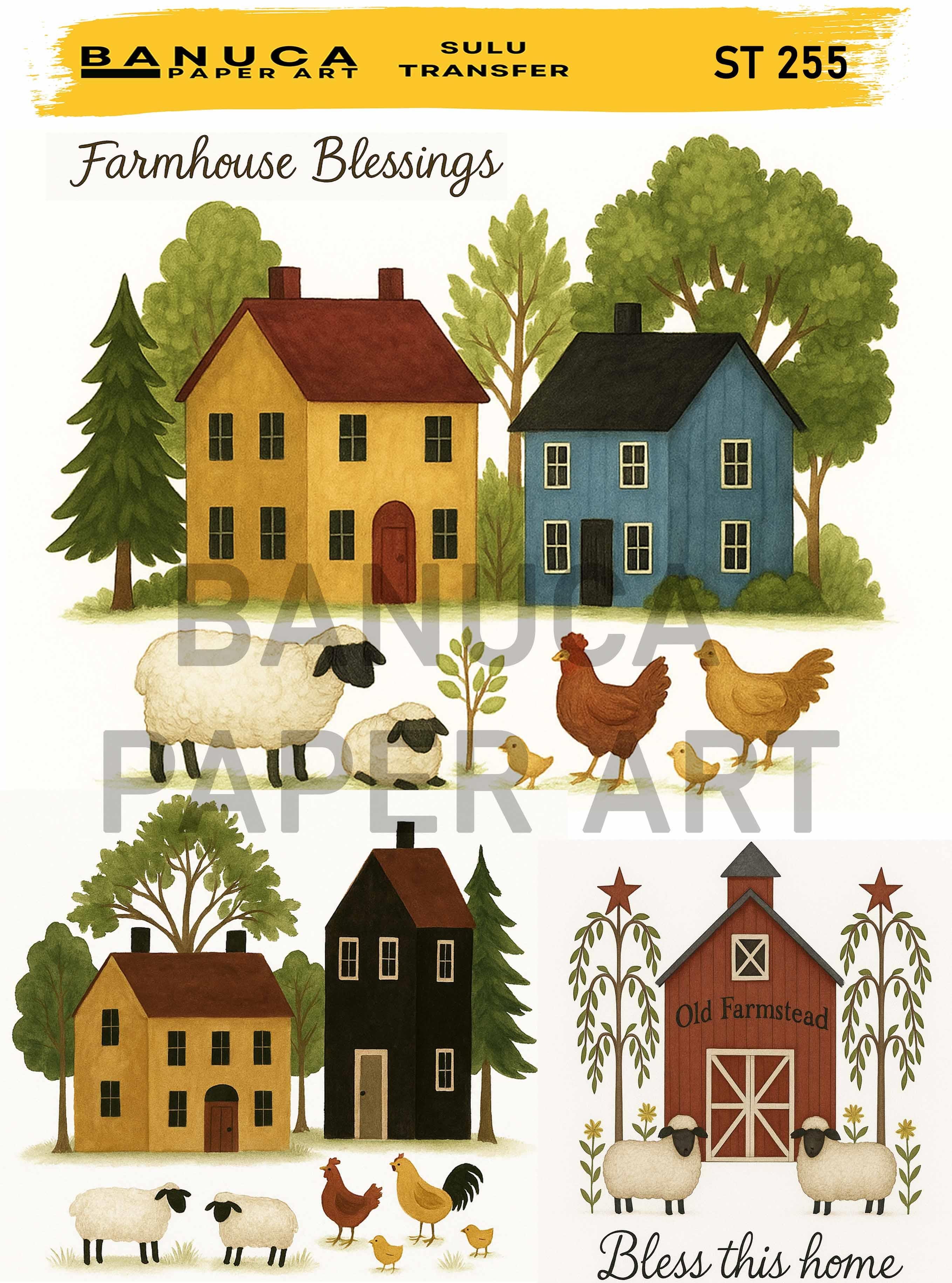 BANUCA PAPER ART SULU TRANSFER