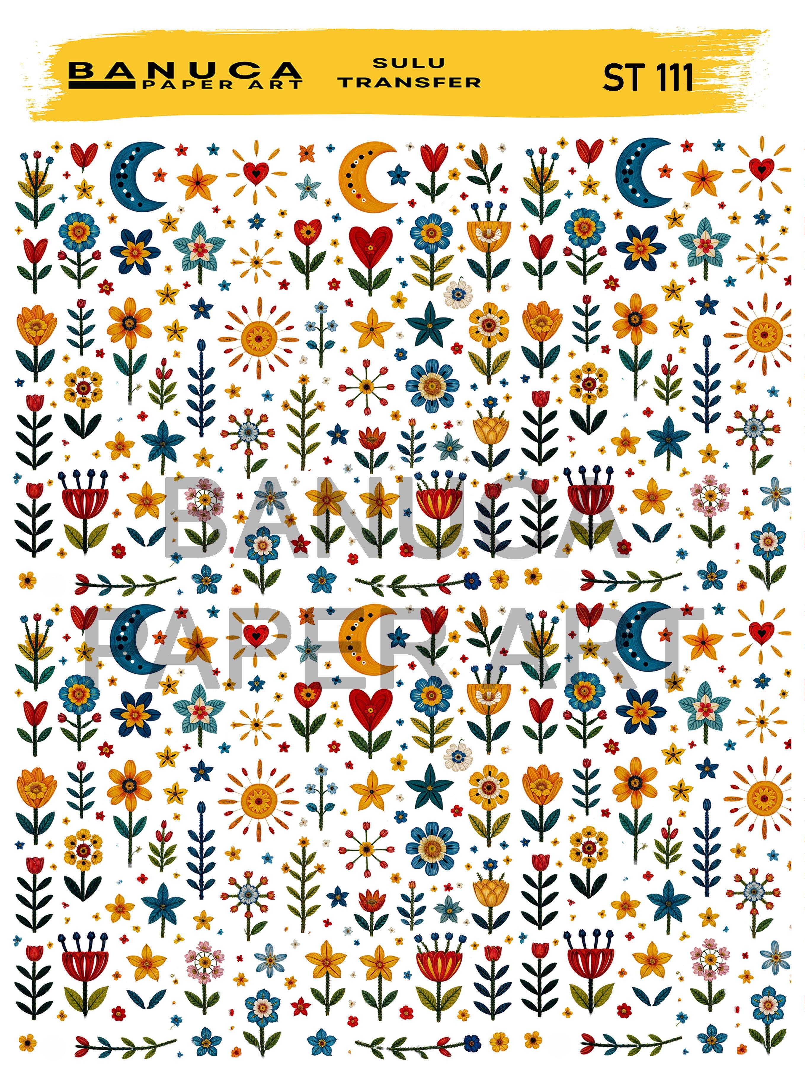 BANUCA PAPER ART SULU TRANSFER