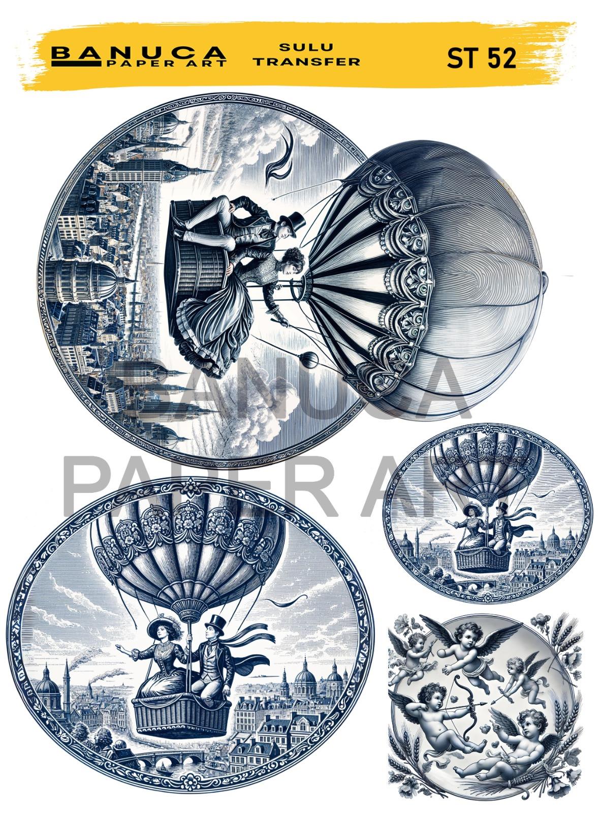 BANUCA PAPER ART SULU TRANSFER